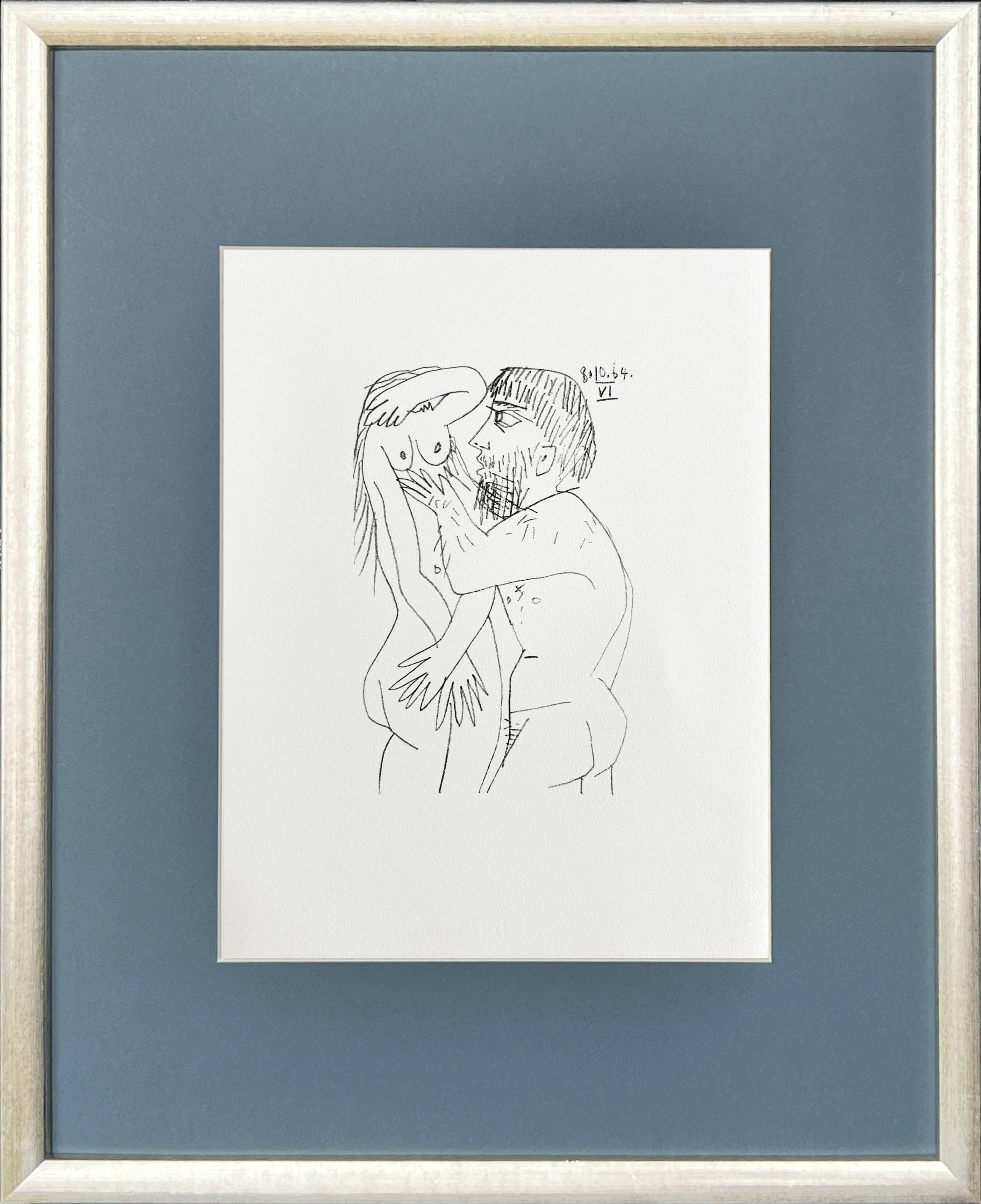 Pablo Picasso - The Taste of Happiness, Planche LIV, 1970