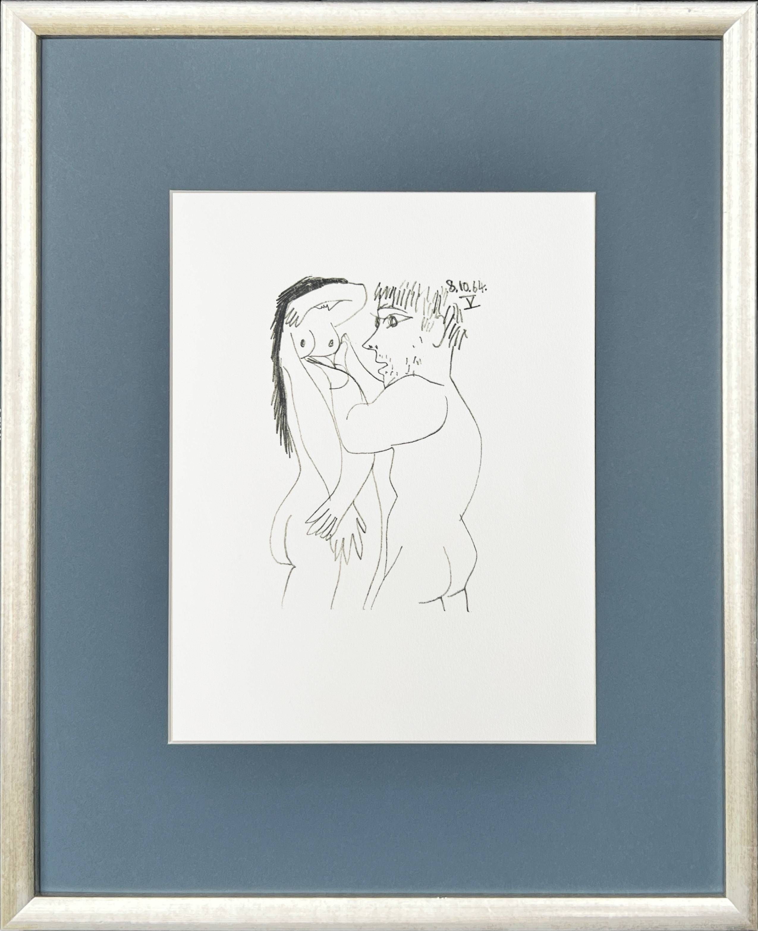 Pablo Picasso - The Taste of Happiness, Planche LIII, 1970