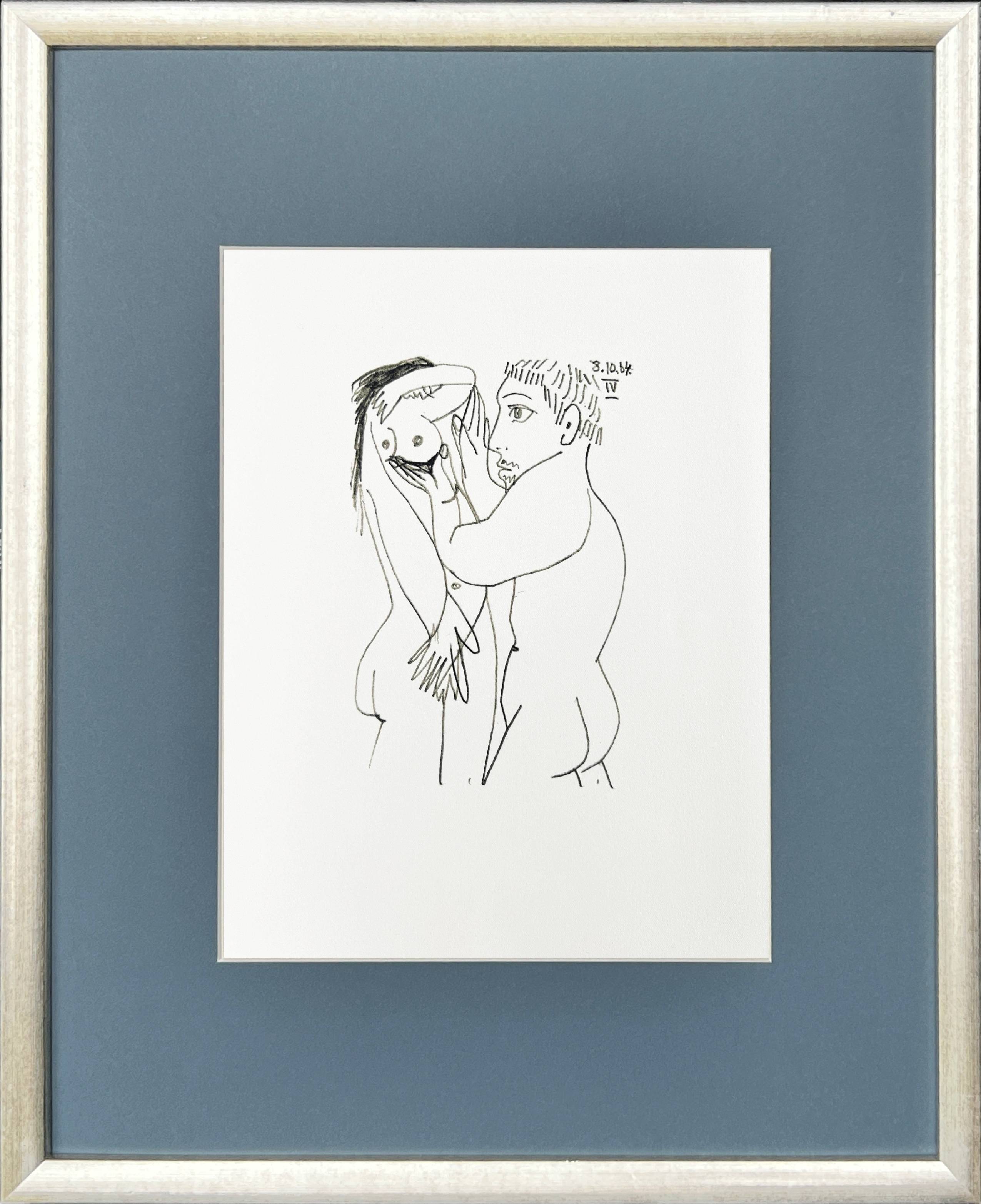 Pablo Picasso - The Taste of Happiness, Planche LI, 1970