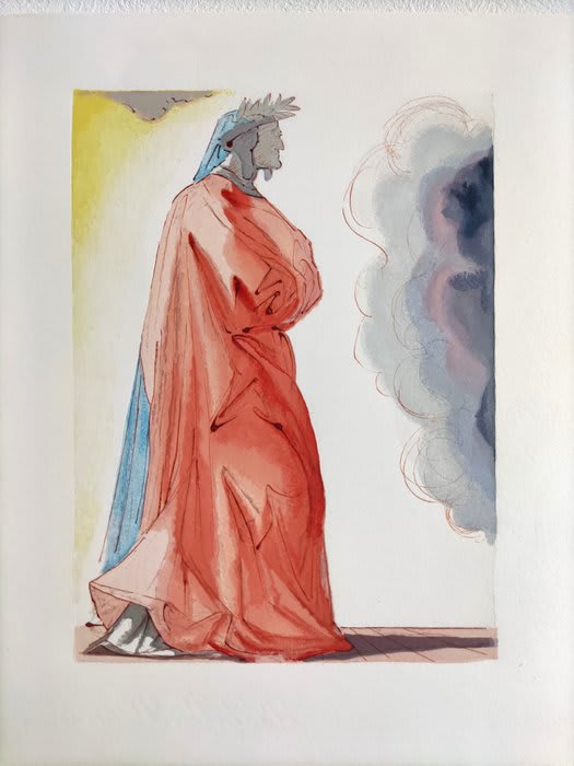 Salvador Dali - The Paradise, Canto 1 - Dante, 1960