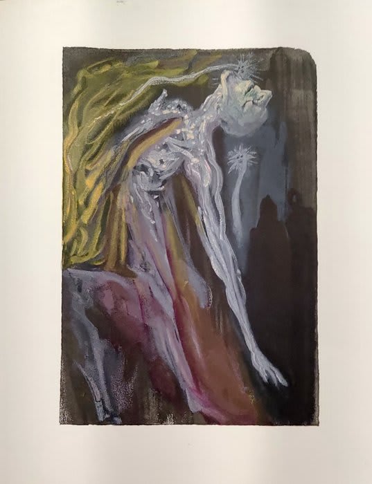 Salvador Dali - The Inferno, Canto 9 - The Furies, 1960