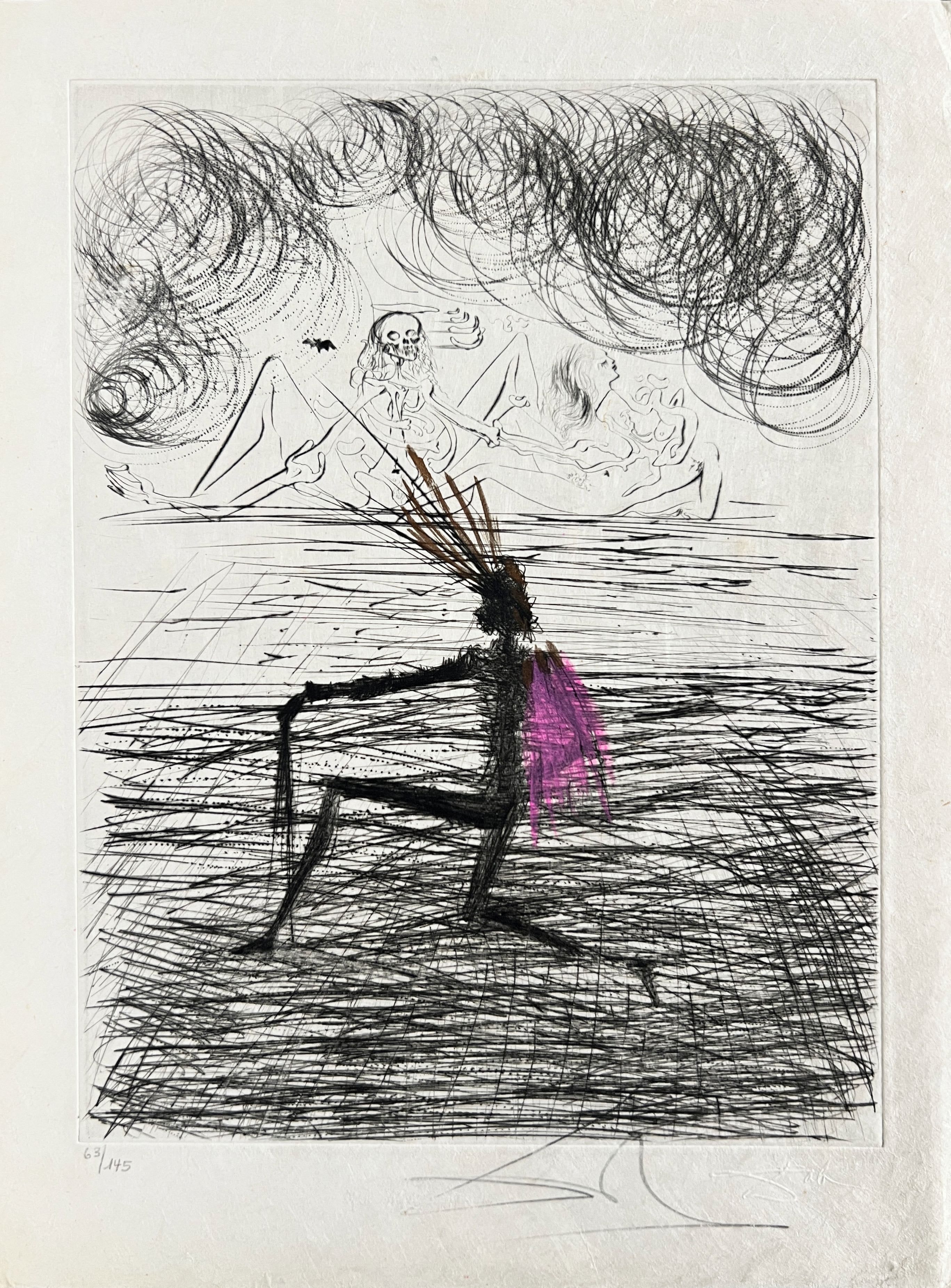 Salvador Dali - Kneeling Knight, 1969