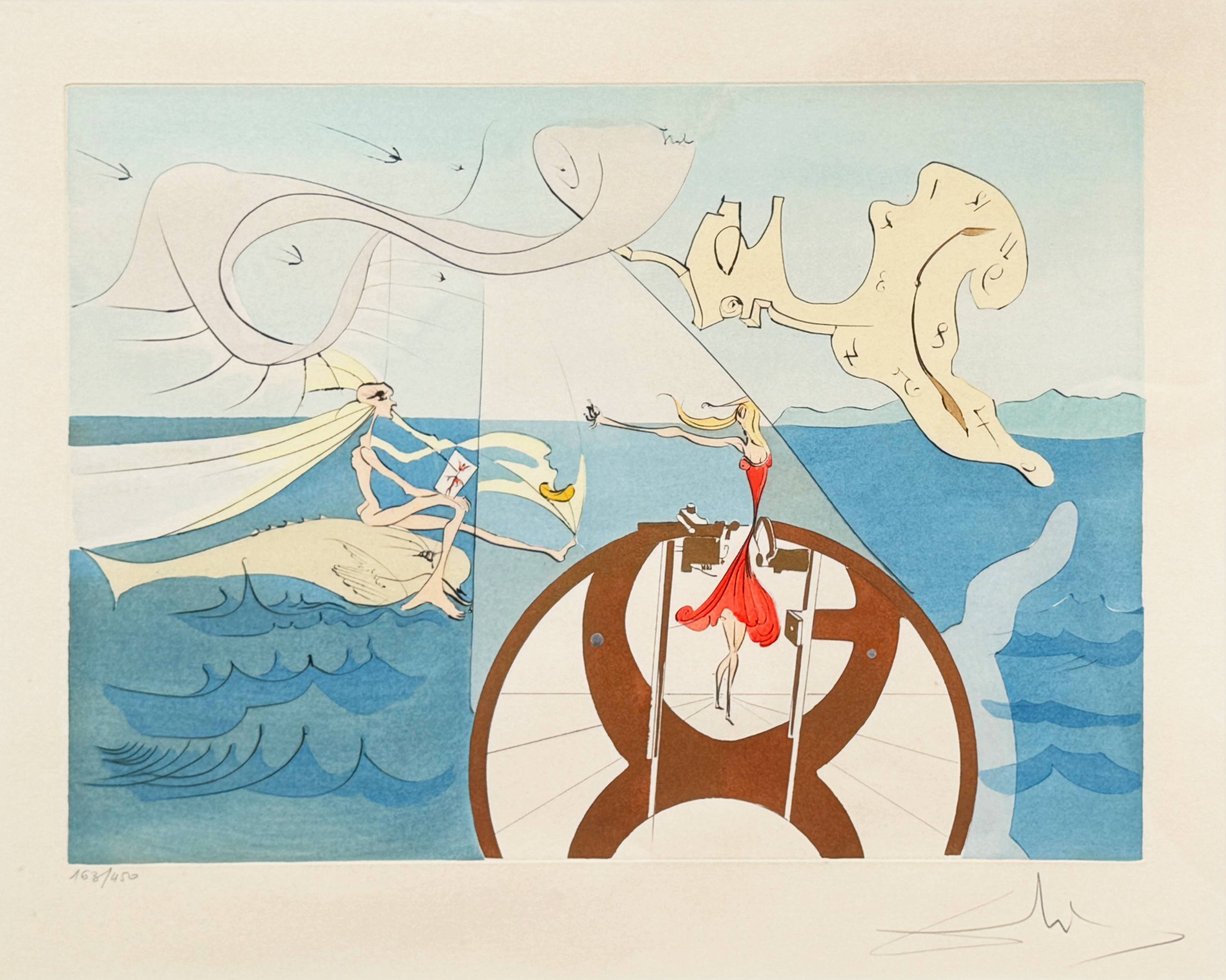 Salvador Dali - La machine à coudre, 1975