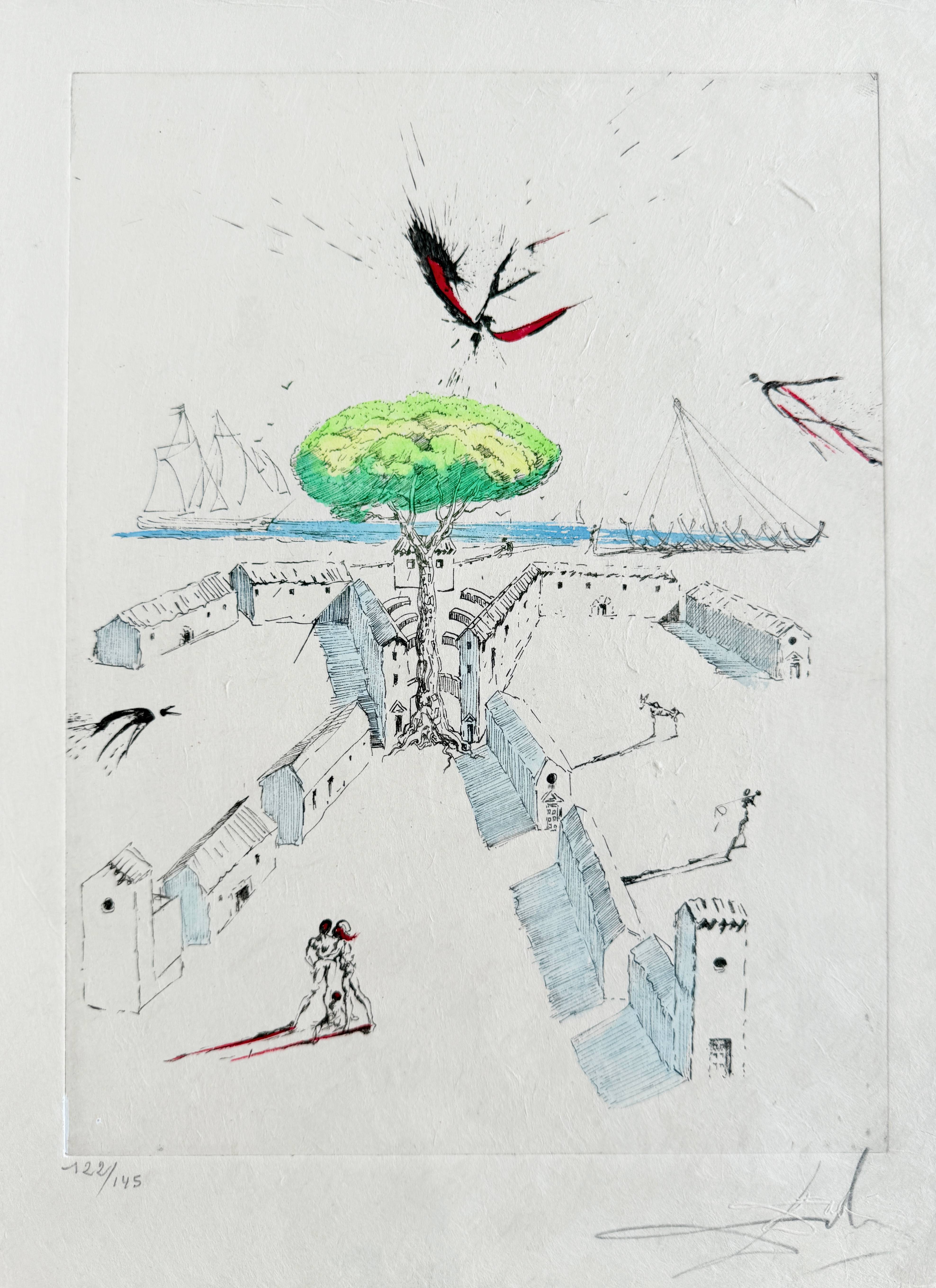 Salvador Dali - Les Tranchées, 1967