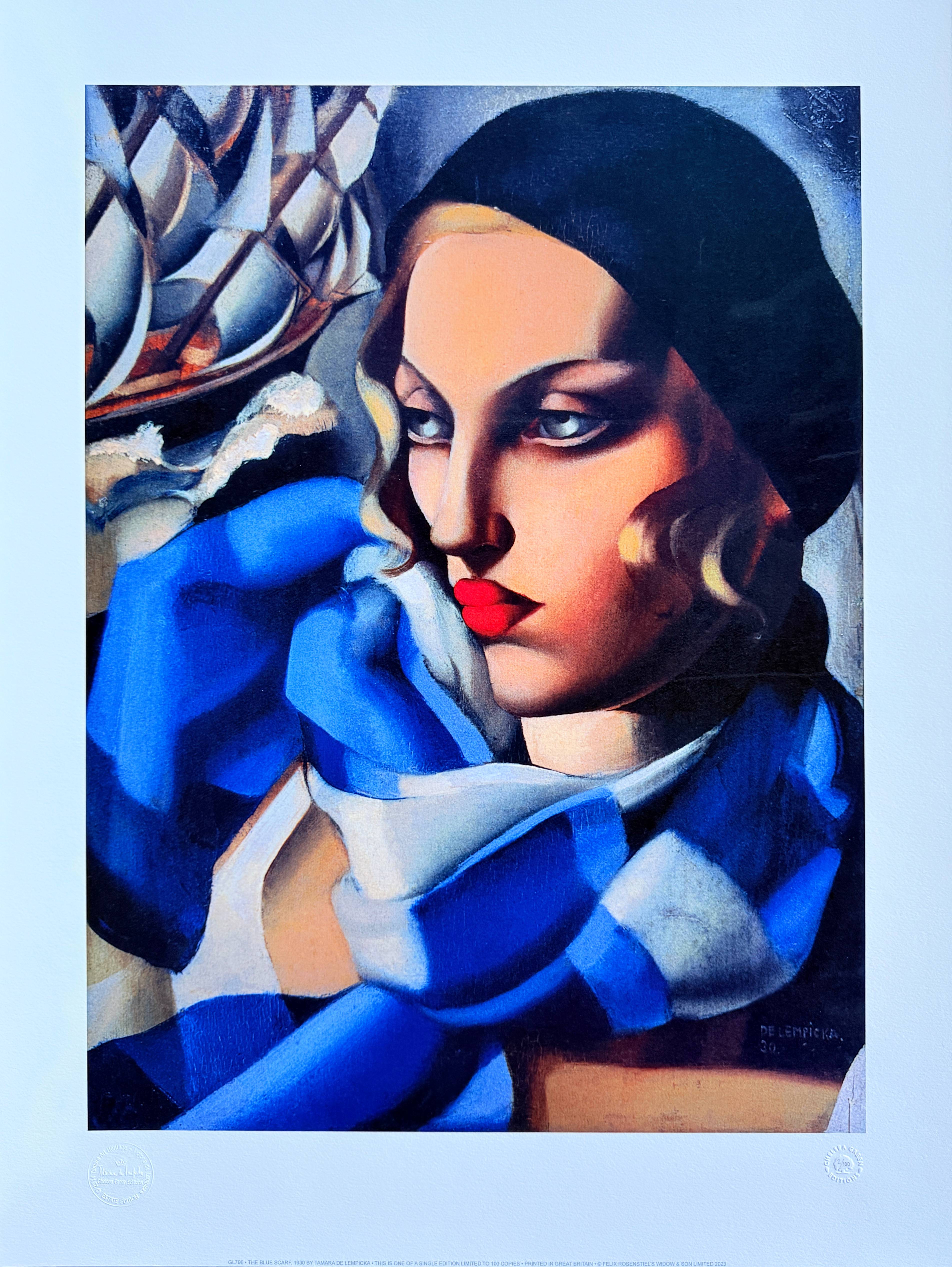 Tamara de Lempicka - The Blue Scarf, 1930, 2023