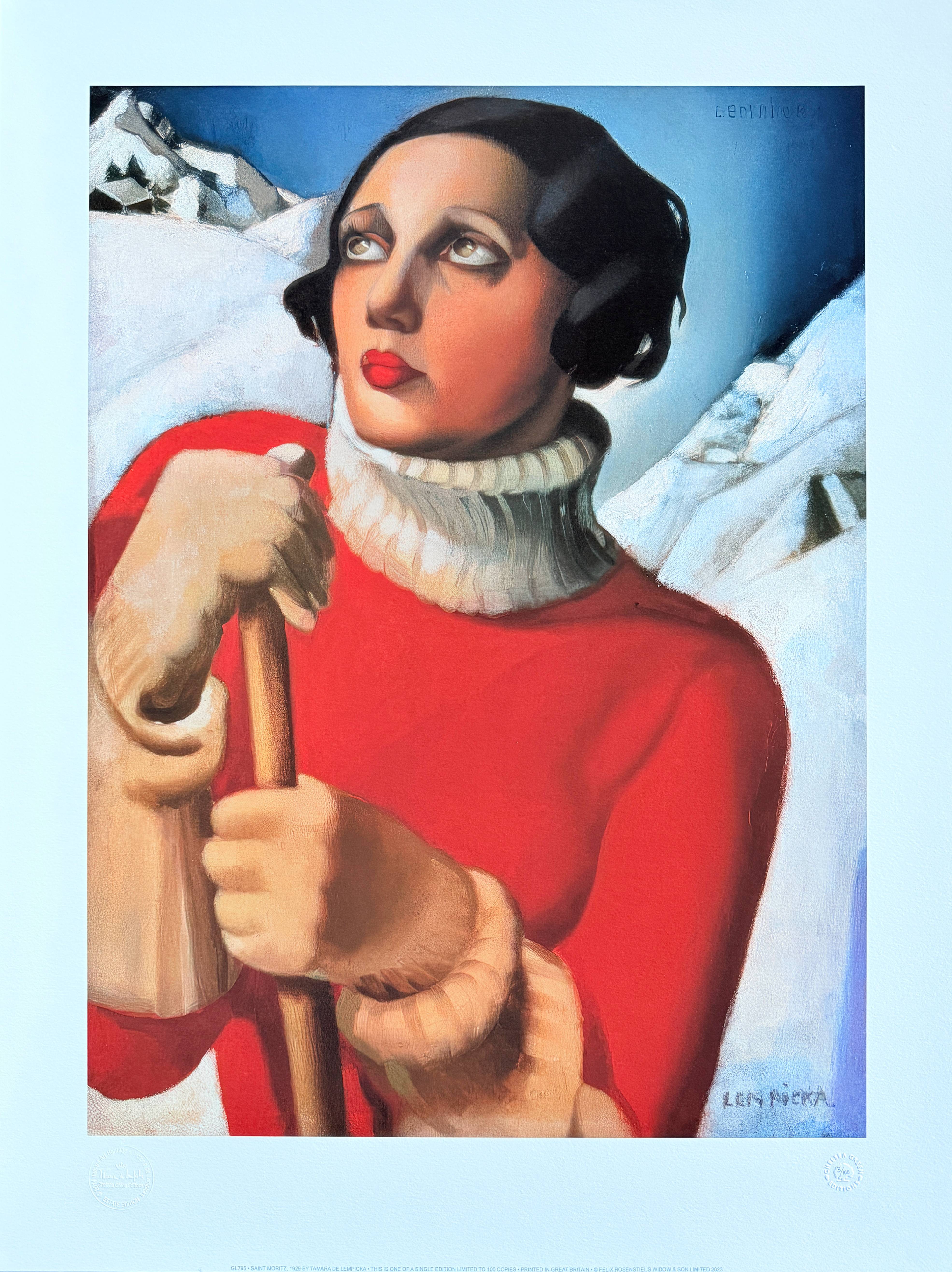 Tamara de Lempicka - Saitn Moritz, 1929, 2023