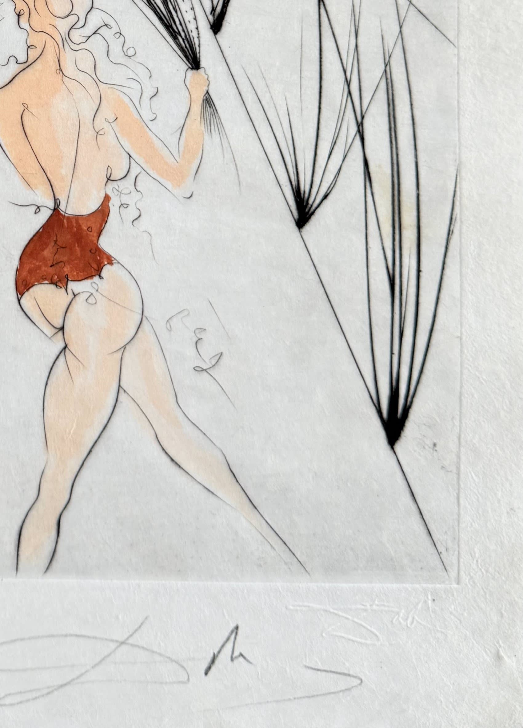 Salvador Dali - La Femme au fouet, 1969 - Image 5