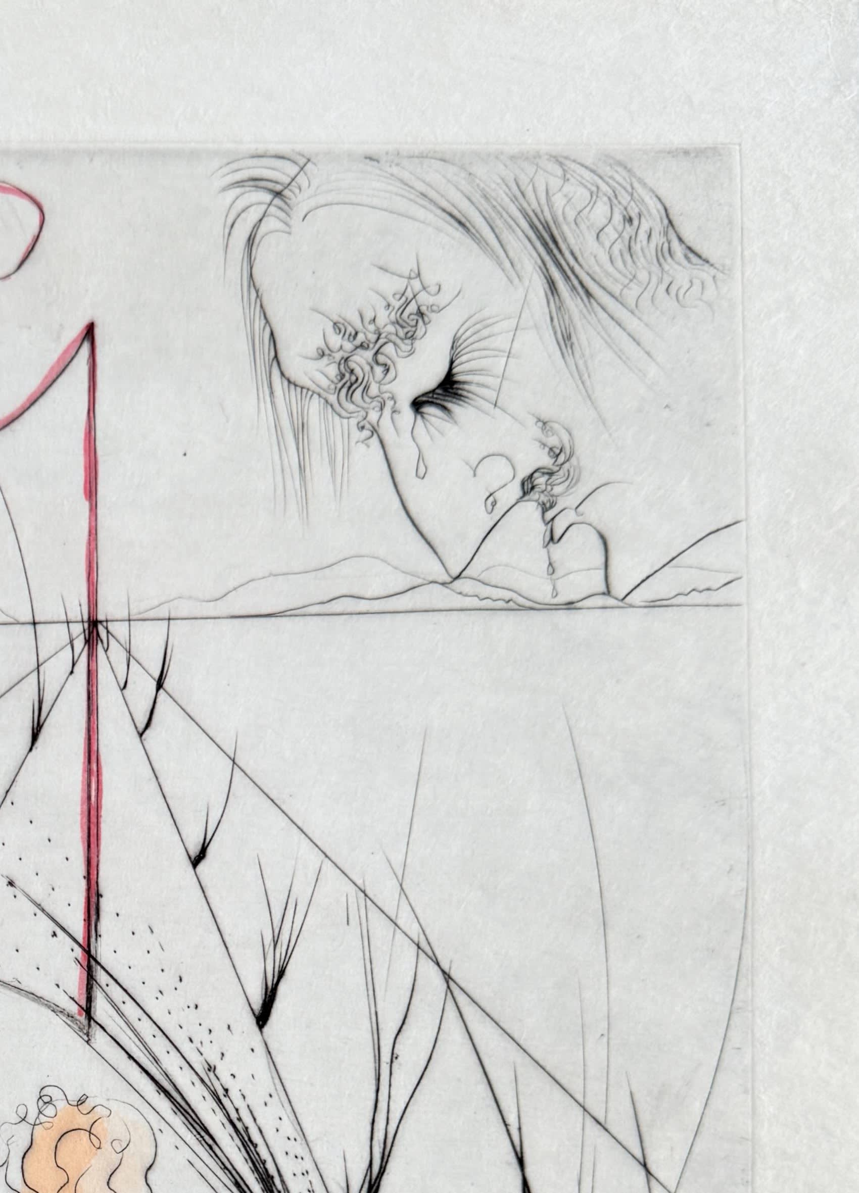 Salvador Dali - La Femme au fouet, 1969 - Image 3