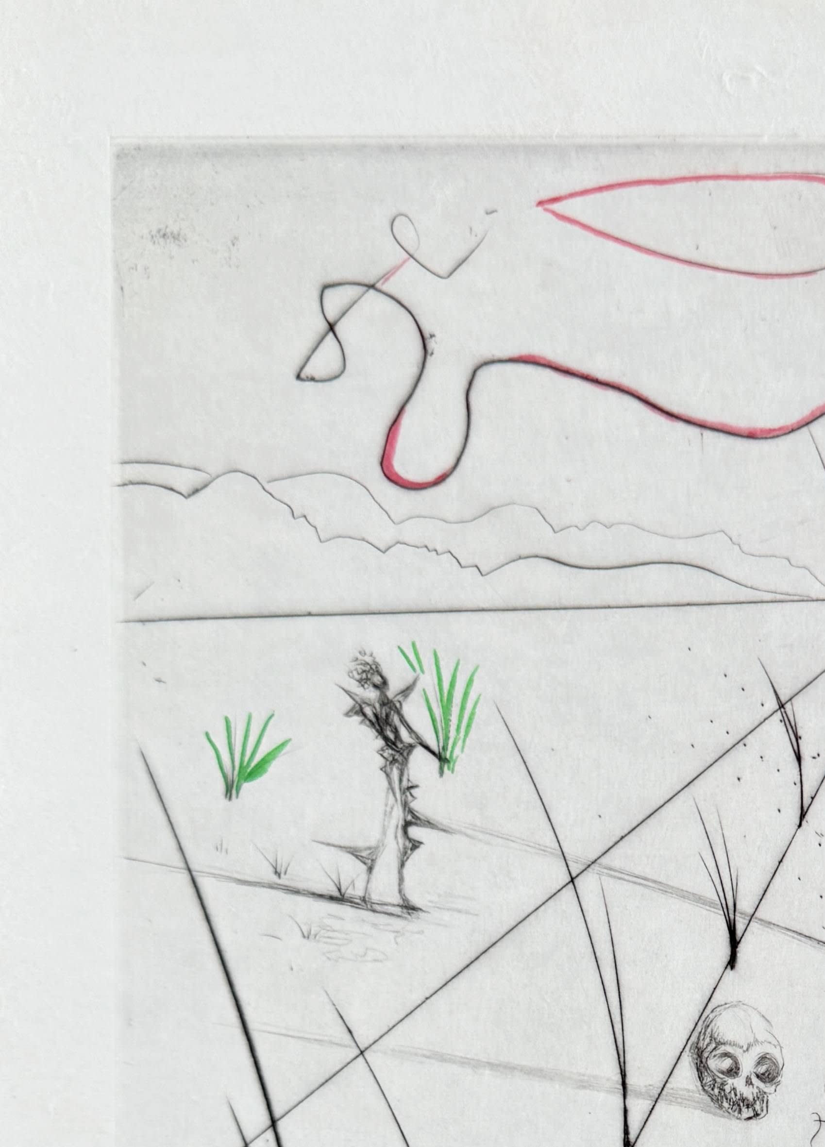 Salvador Dali - La Femme au fouet, 1969 - Image 2