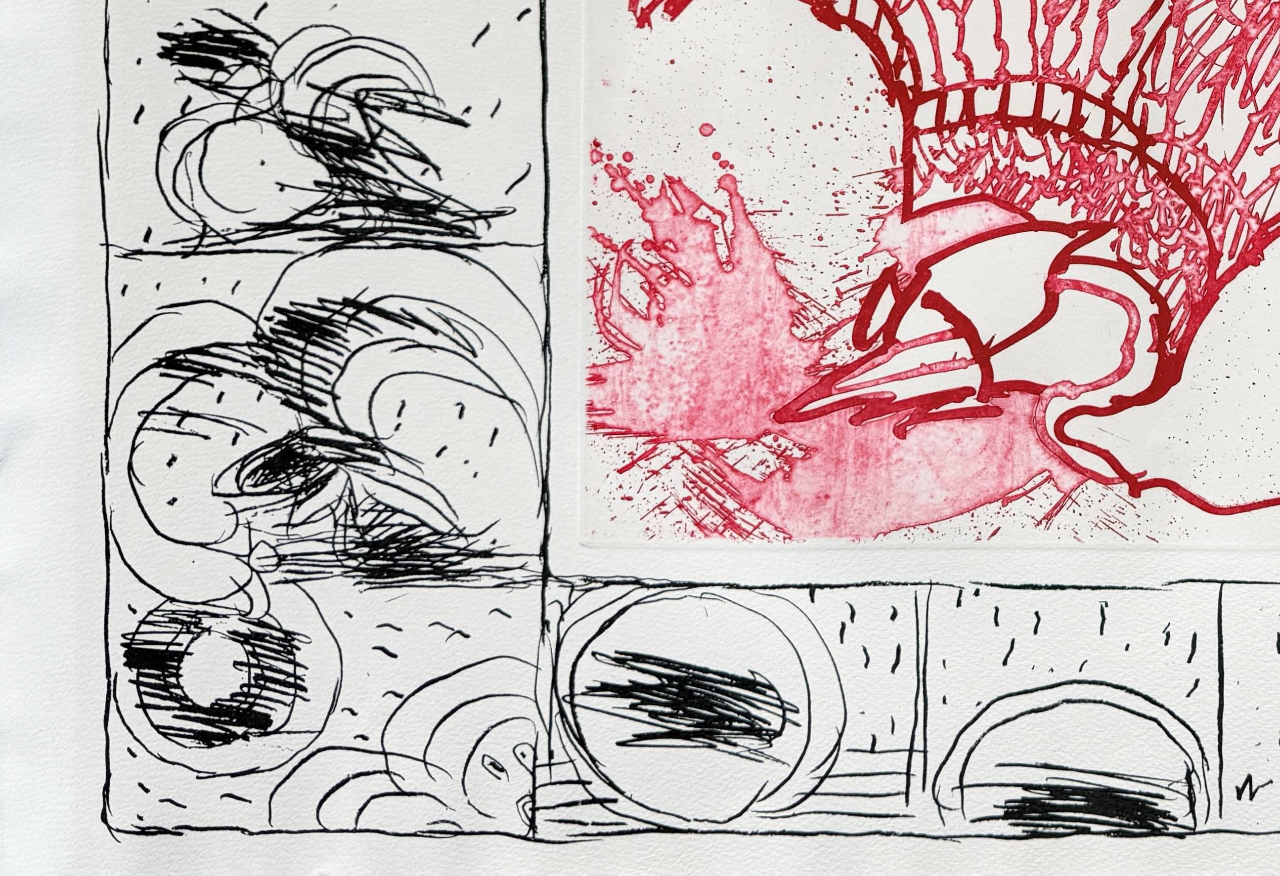 Pierre Alechinsky - Chapeau fort, 1976 - Image 5