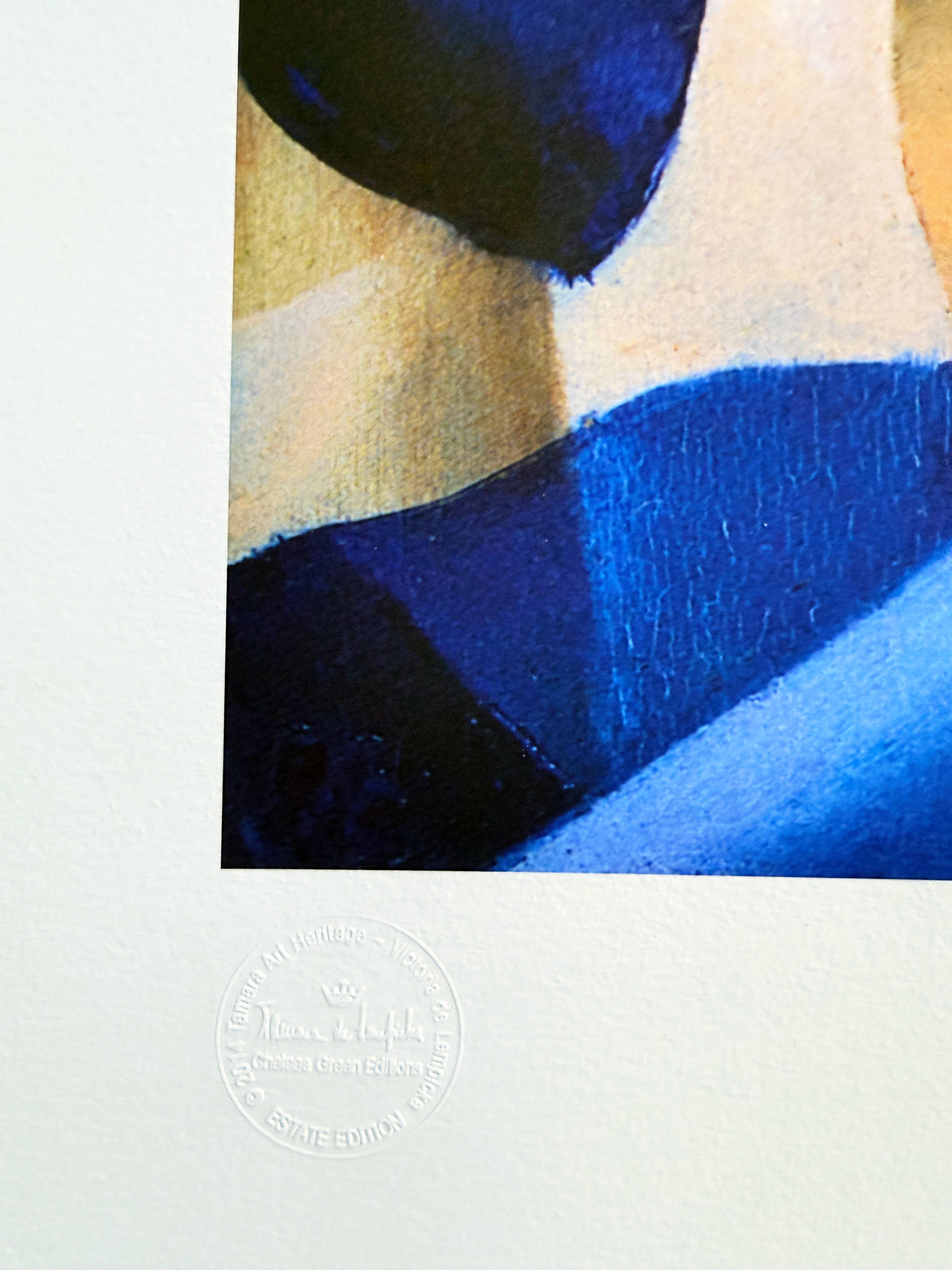 Tamara de Lempicka - The Blue Scarf, 1930, 2023 - Image 4