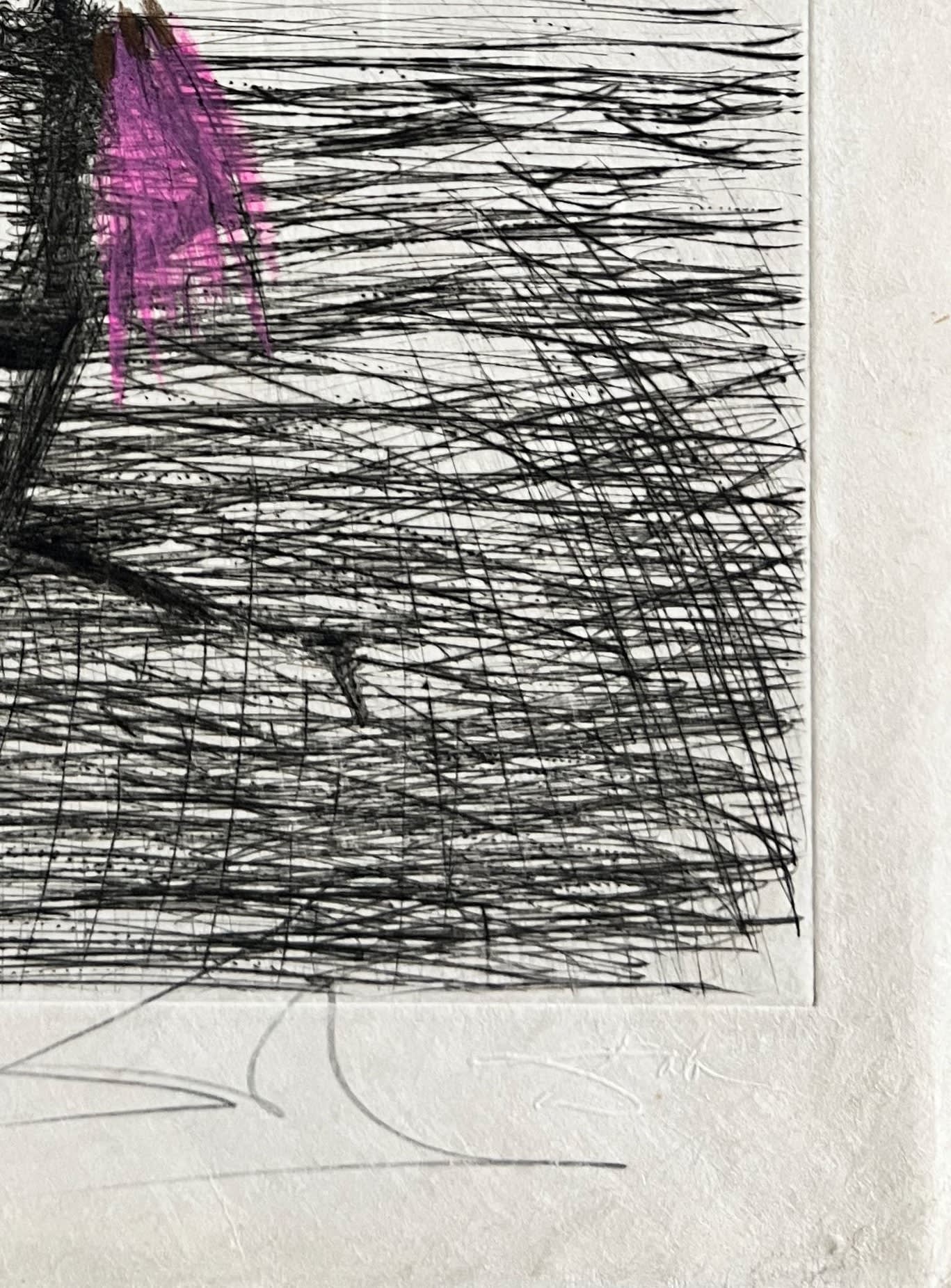 Salvador Dali - Kneeling Knight, 1969 - Image 5