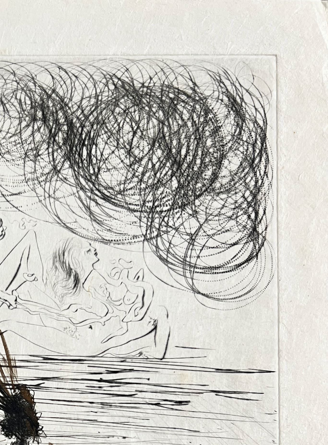 Salvador Dali - Kneeling Knight, 1969 - Image 3