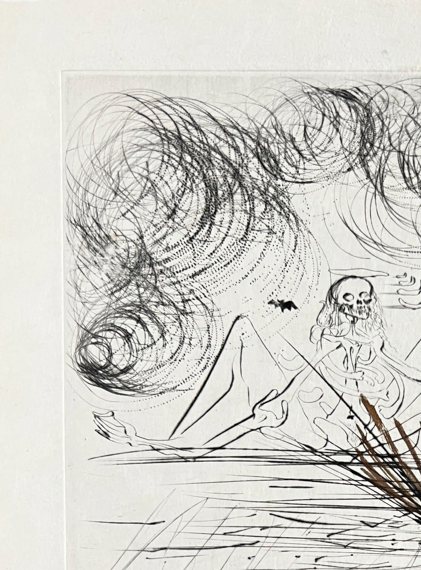 Salvador Dali - Kneeling Knight, 1969 - Image 2