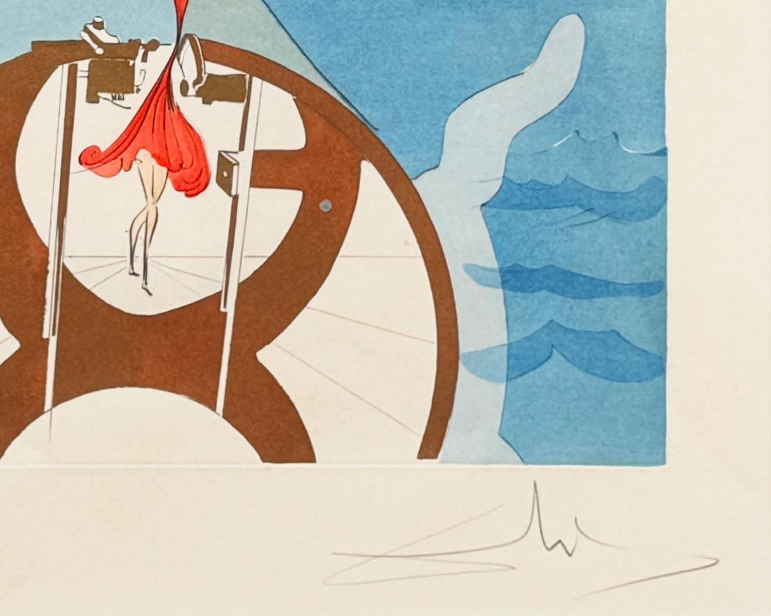 Salvador Dali - La machine à coudre, 1975 - Image 5