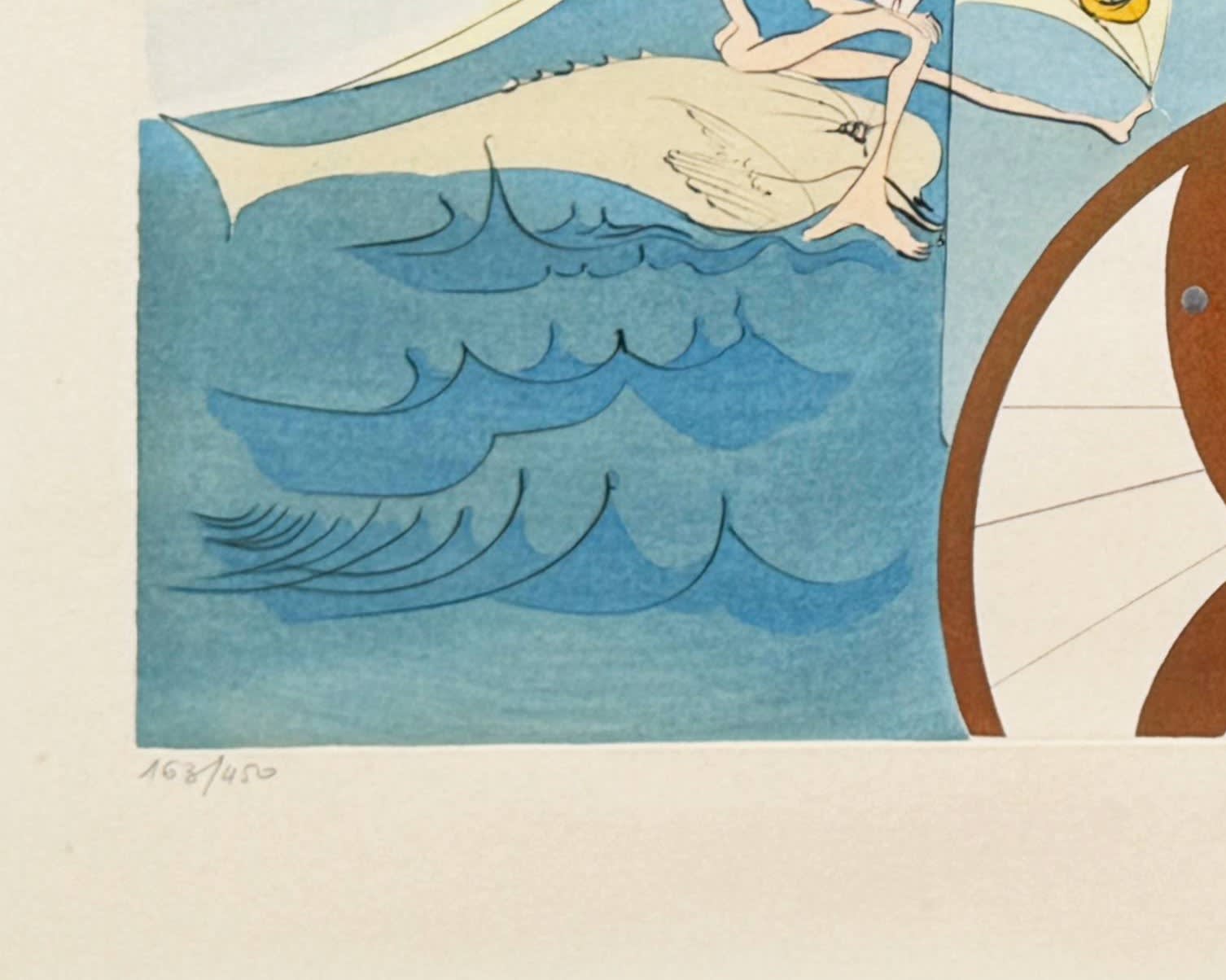 Salvador Dali - La machine à coudre, 1975 - Image 4