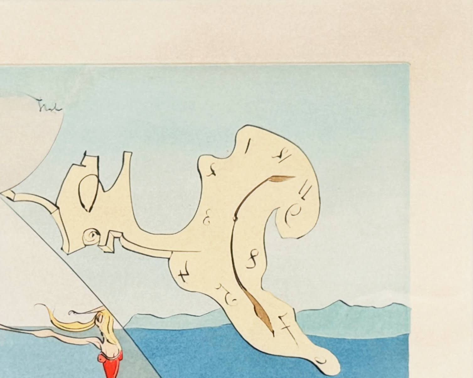 Salvador Dali - La machine à coudre, 1975 - Image 3