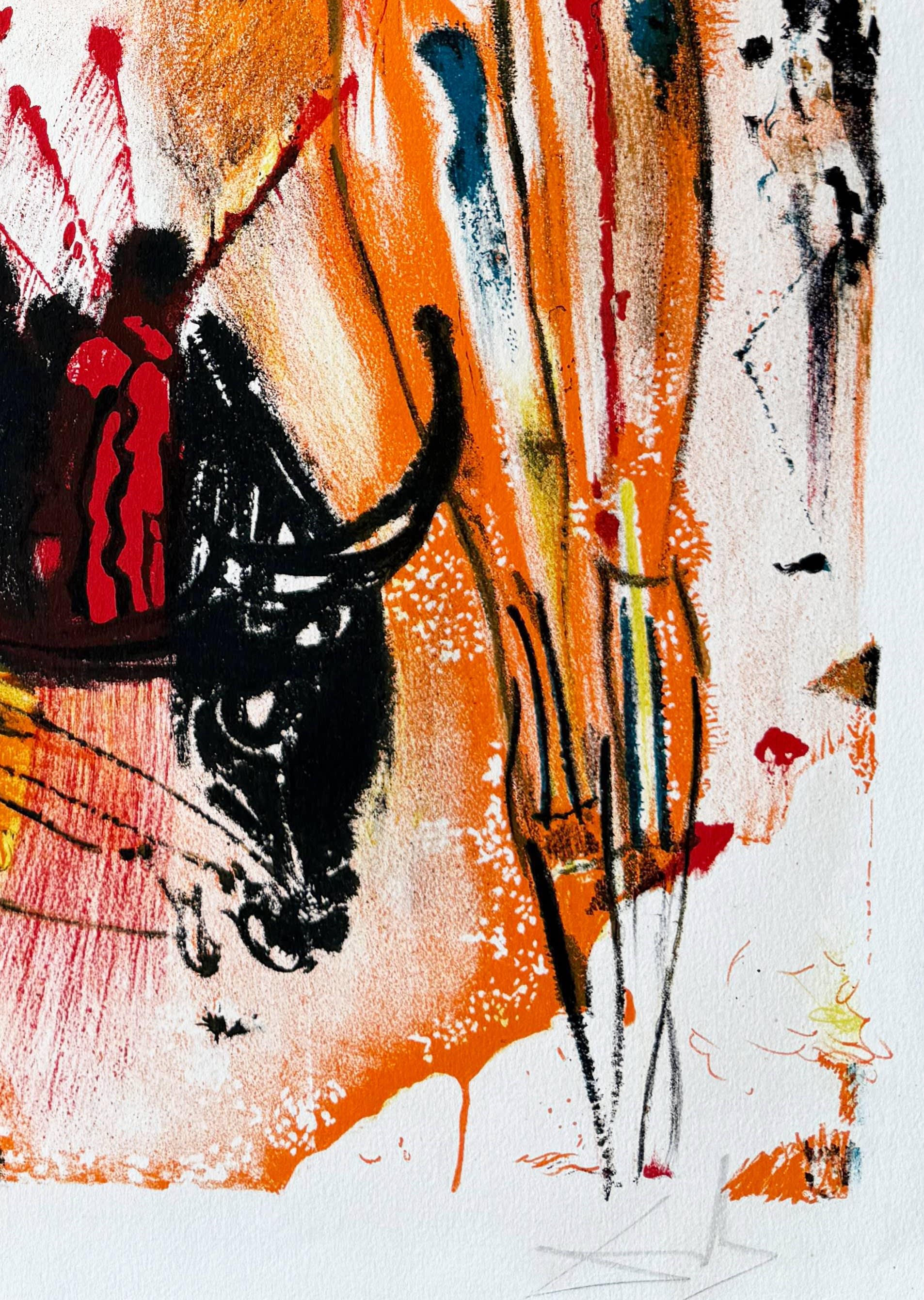 Salvador Dali - Bullfighter, 1972 - Image 5