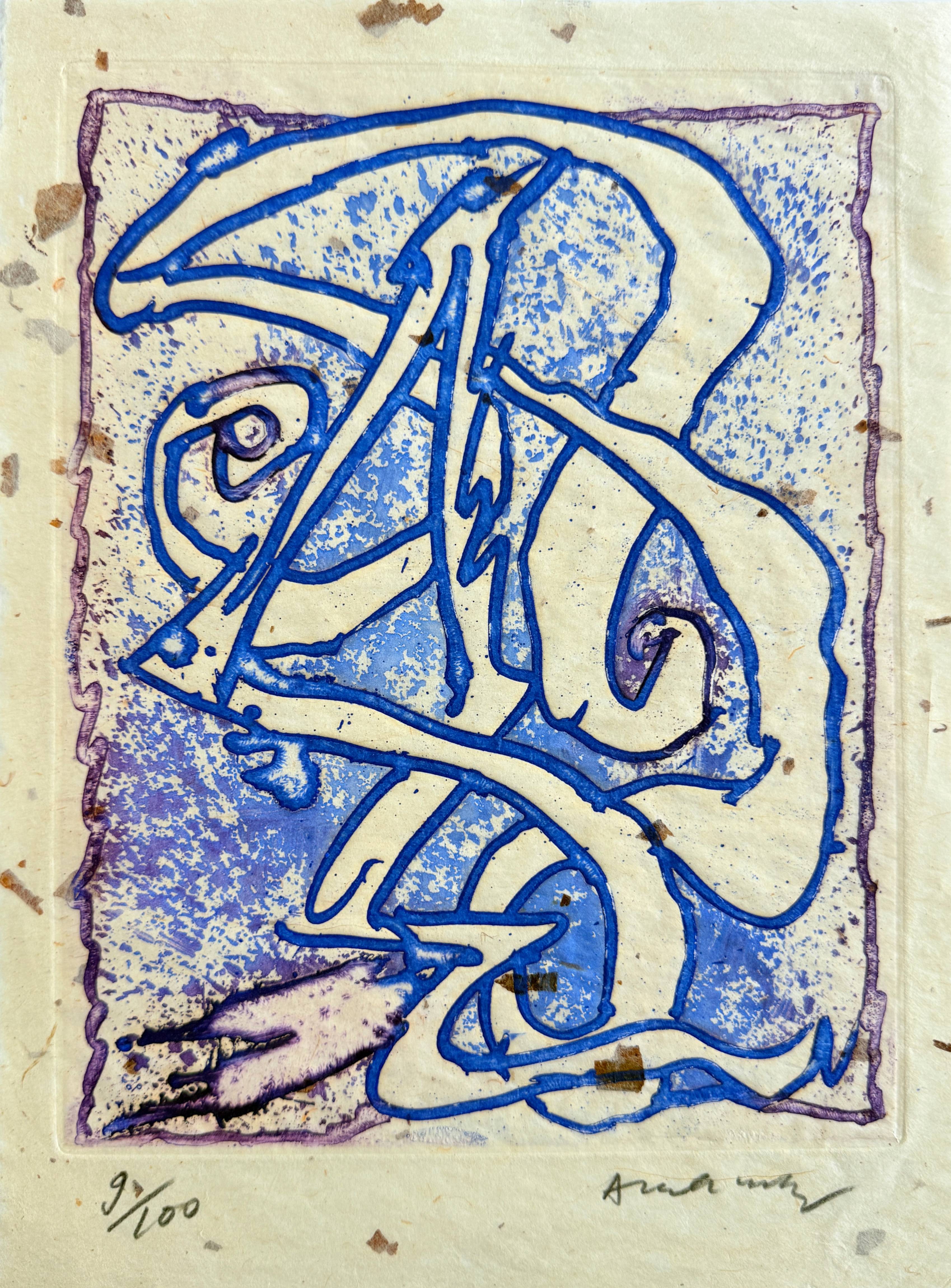 Pierre Alechinsky - À la ligne, 1972