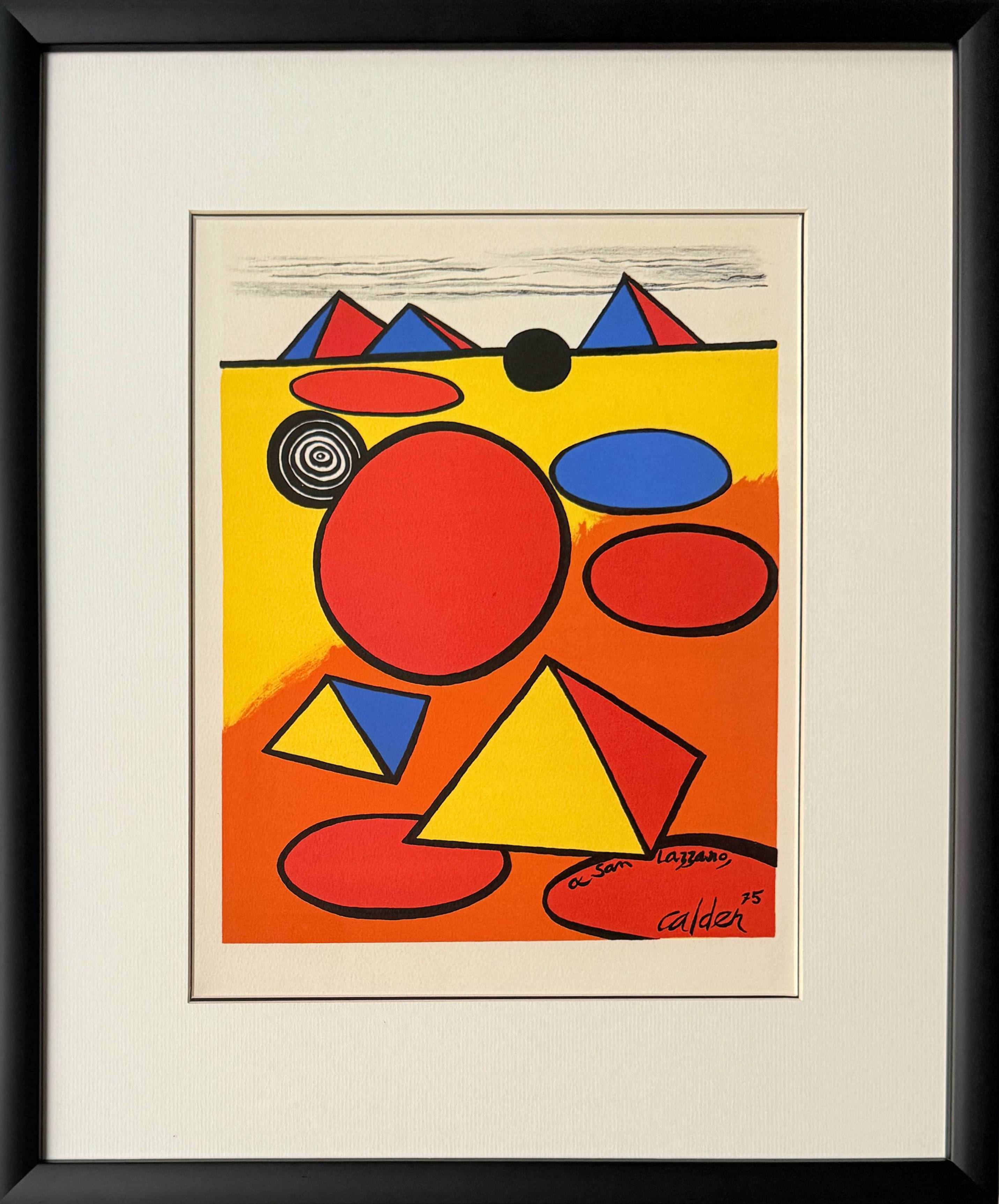 Alexander Calder - Hommage à San Lazzaro, 1975