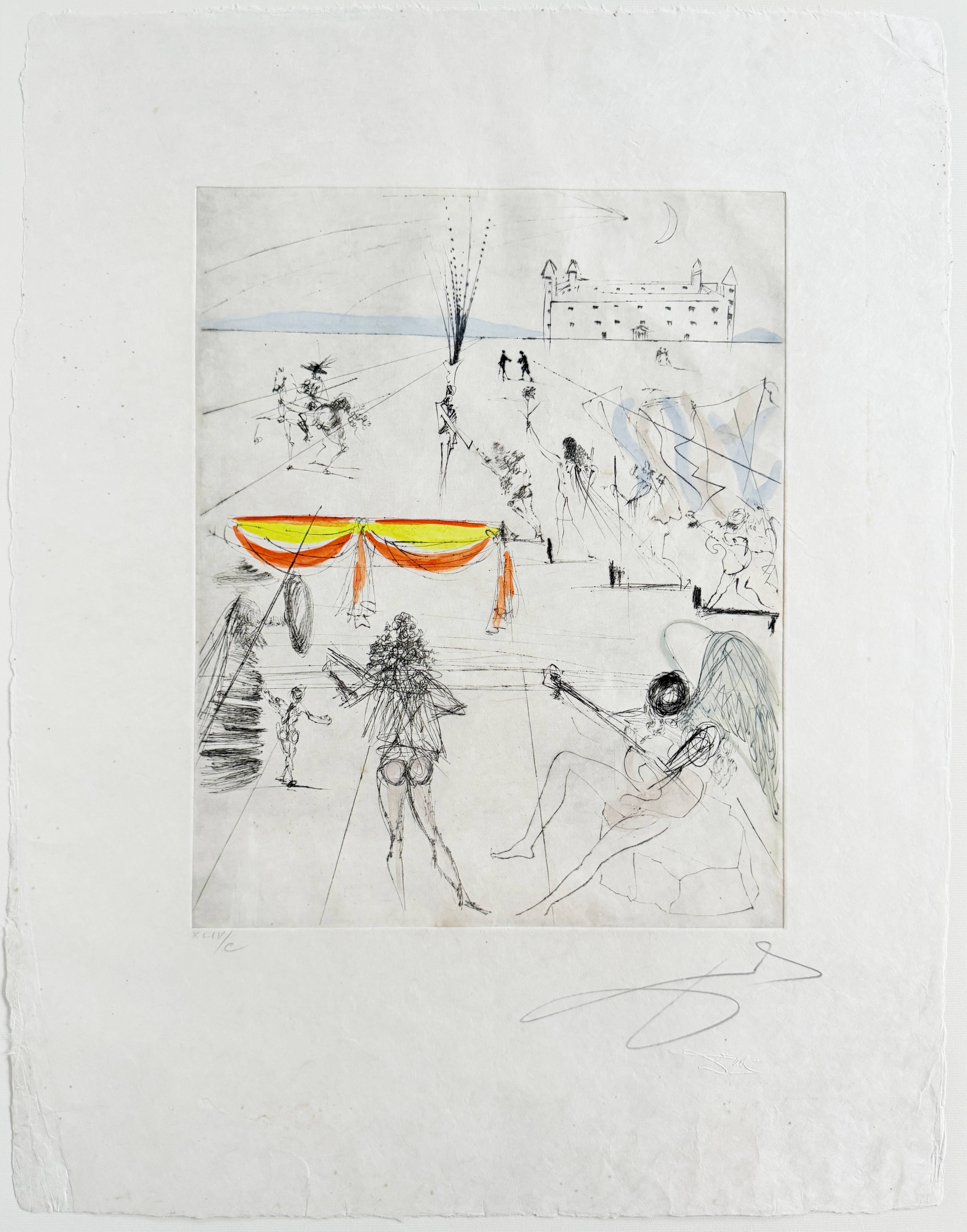 Salvador Dali - Santiago de Compostela, 1969