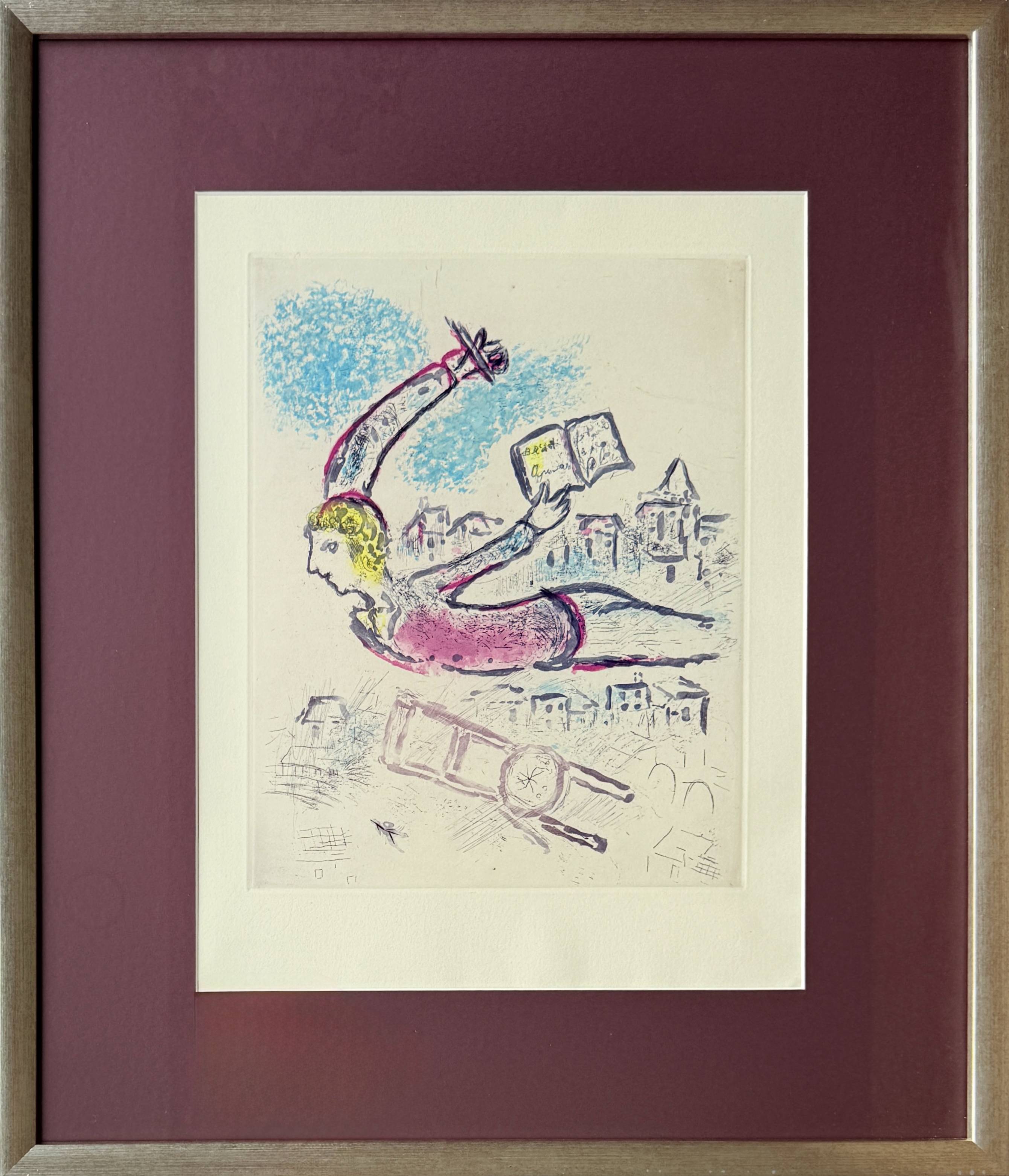 Marc Chagall - De Mauvais Sujets - Planche V, 1958