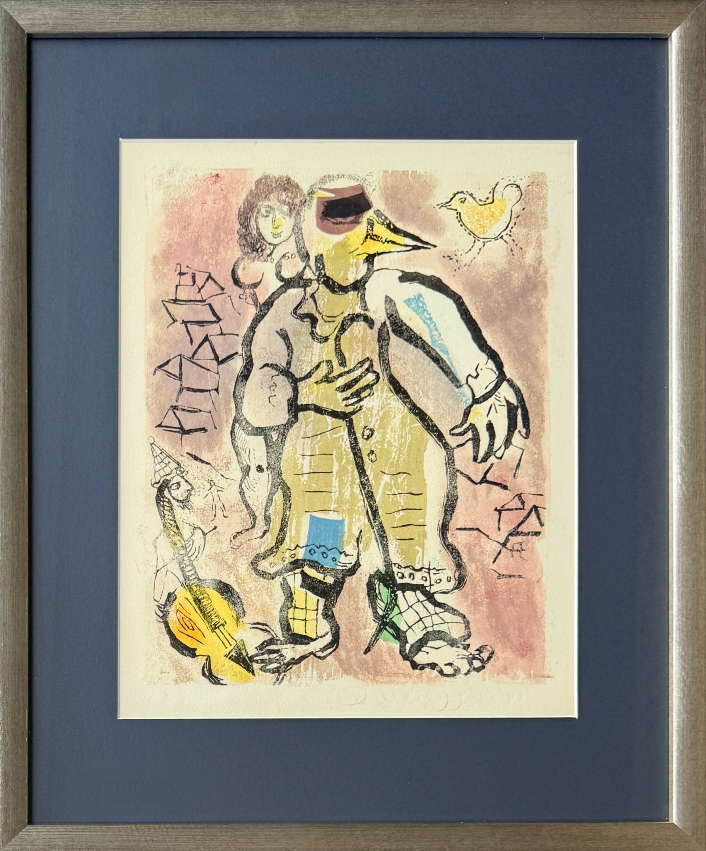 Marc Chagall - Poèmes, Planche XX, 1968
