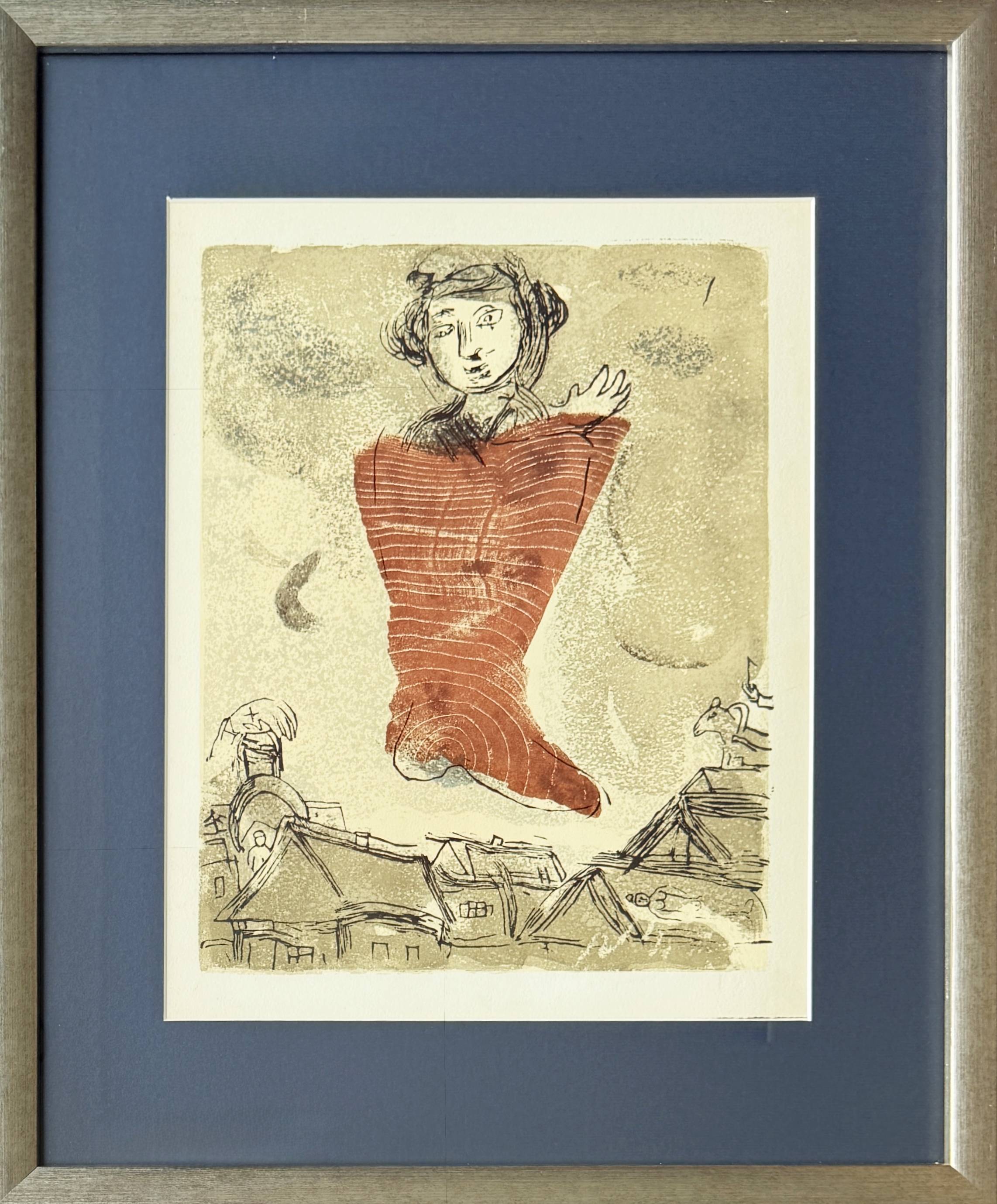 Marc Chagall - Poèmes, Planche II, 1968