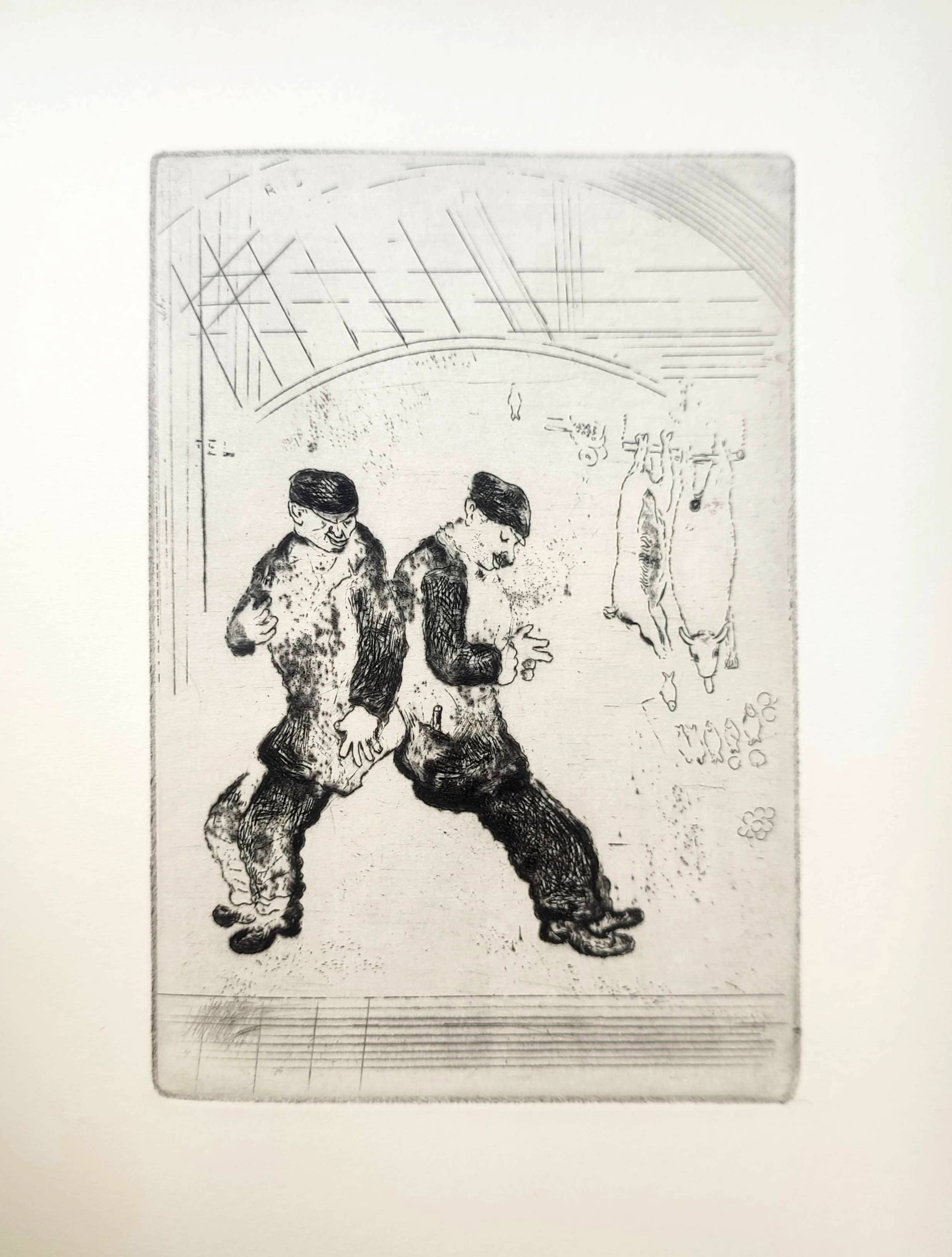 Marc Chagall - Le Sept Péchés Capitaux, 1925