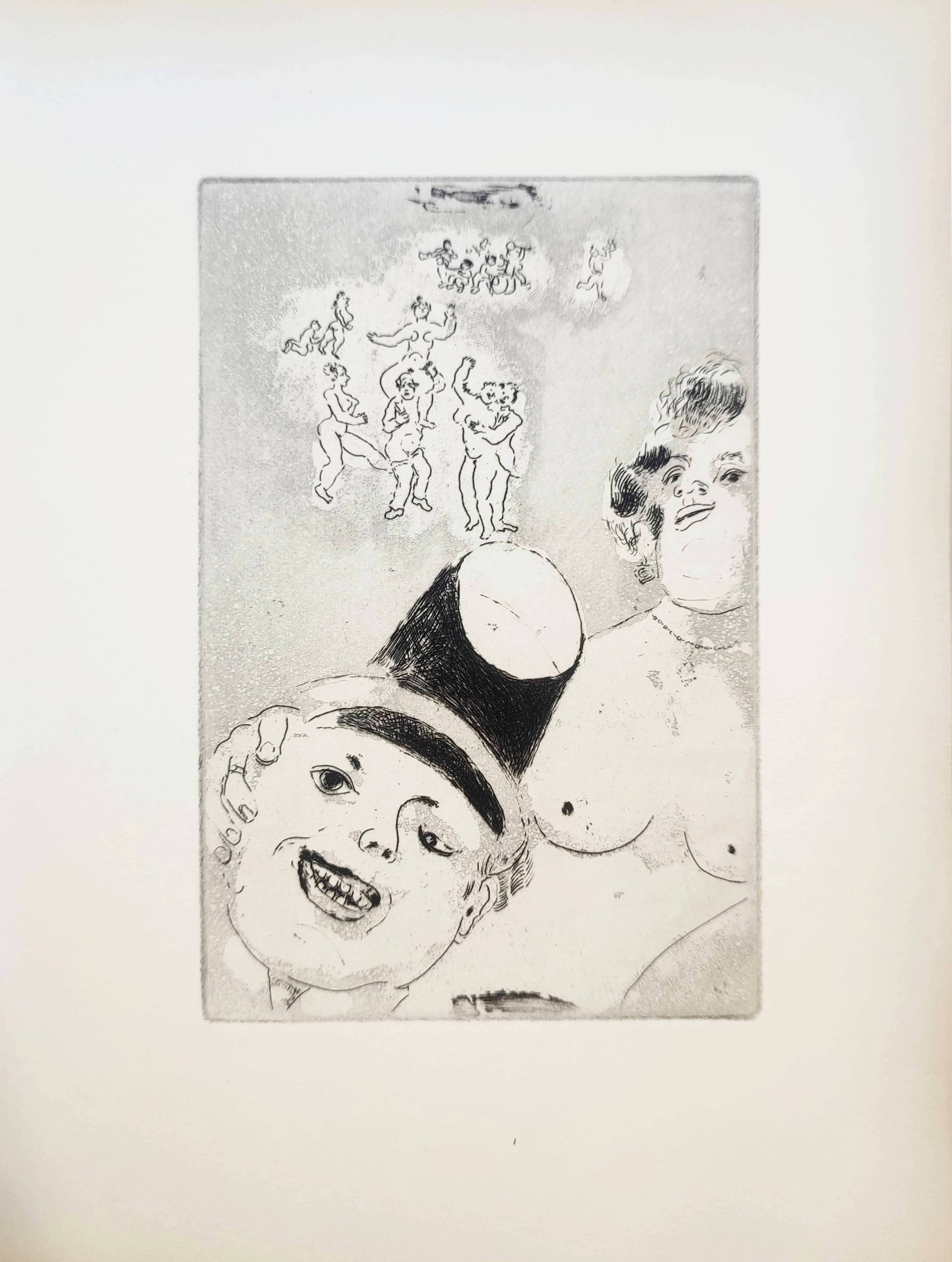 Marc Chagall - Le Sept Péchés Capitaux, 1925