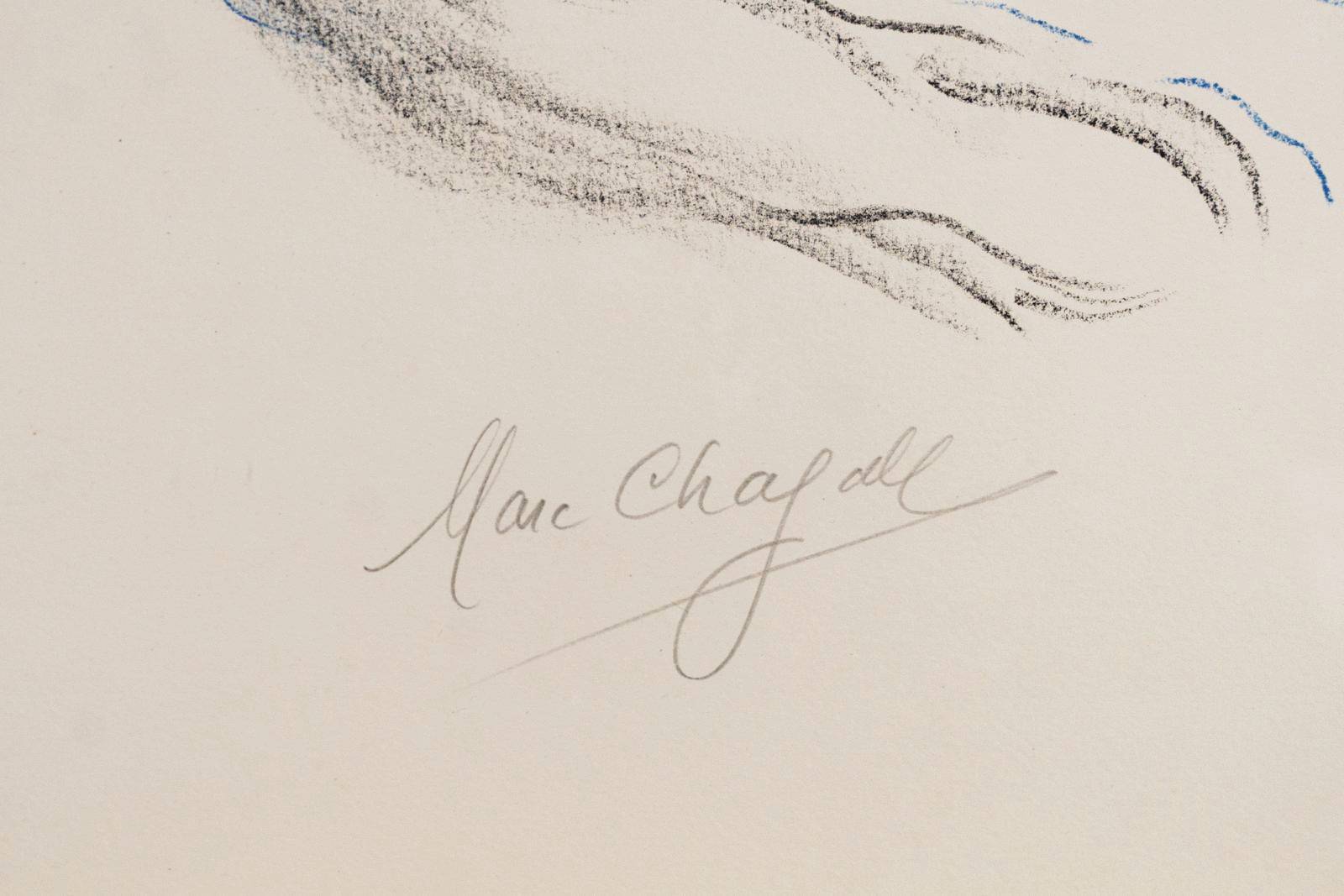 Marc Chagall - Rêve familier (Familiar Dream), 1969 - Image 2