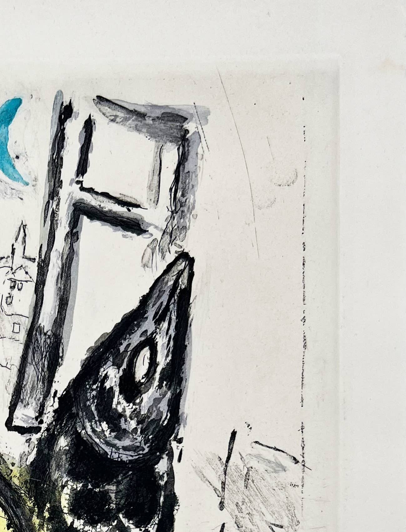 Marc Chagall - De Mauvais Sujets - Planche II, 1958 - Image 4