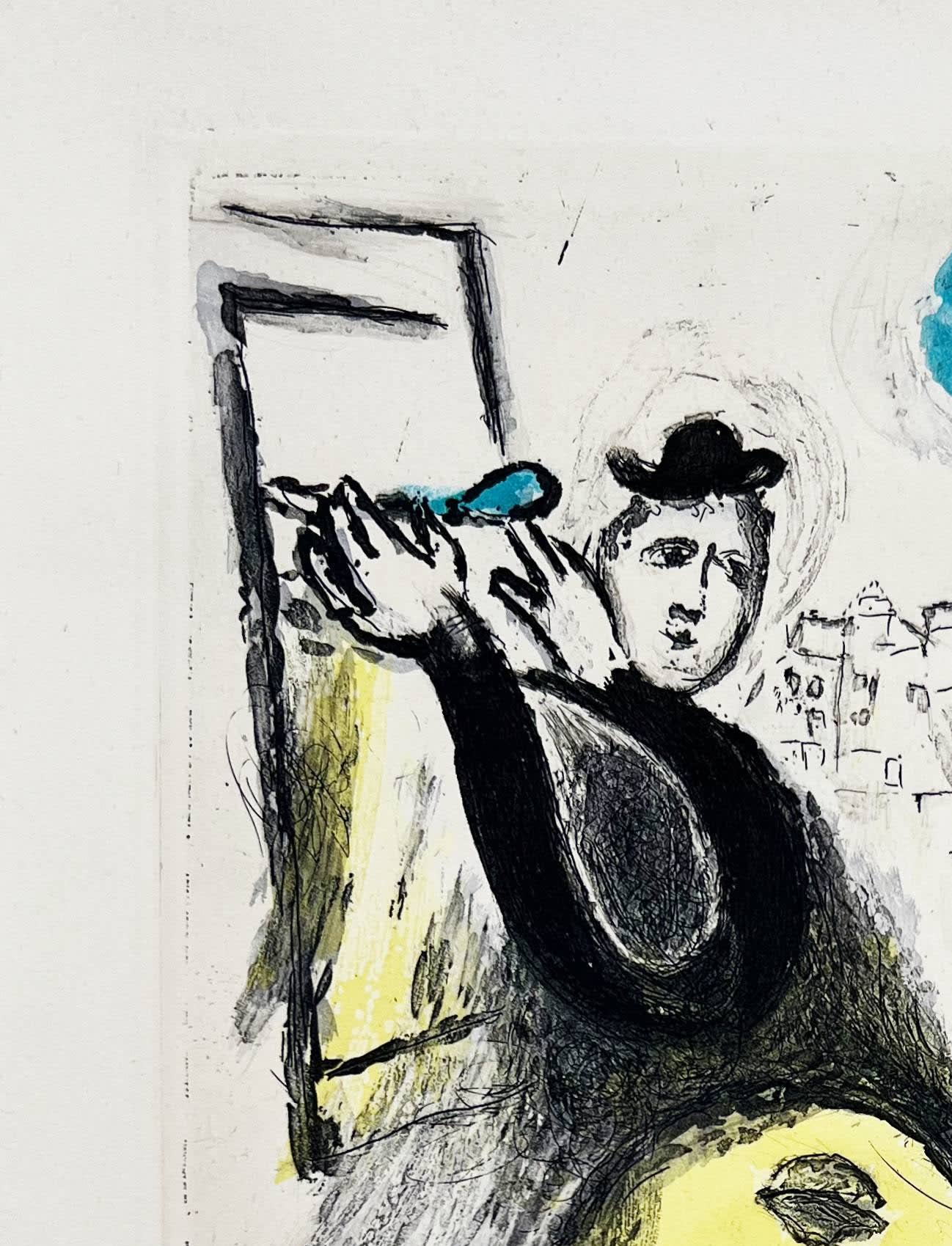 Marc Chagall - De Mauvais Sujets - Planche II, 1958 - Image 3