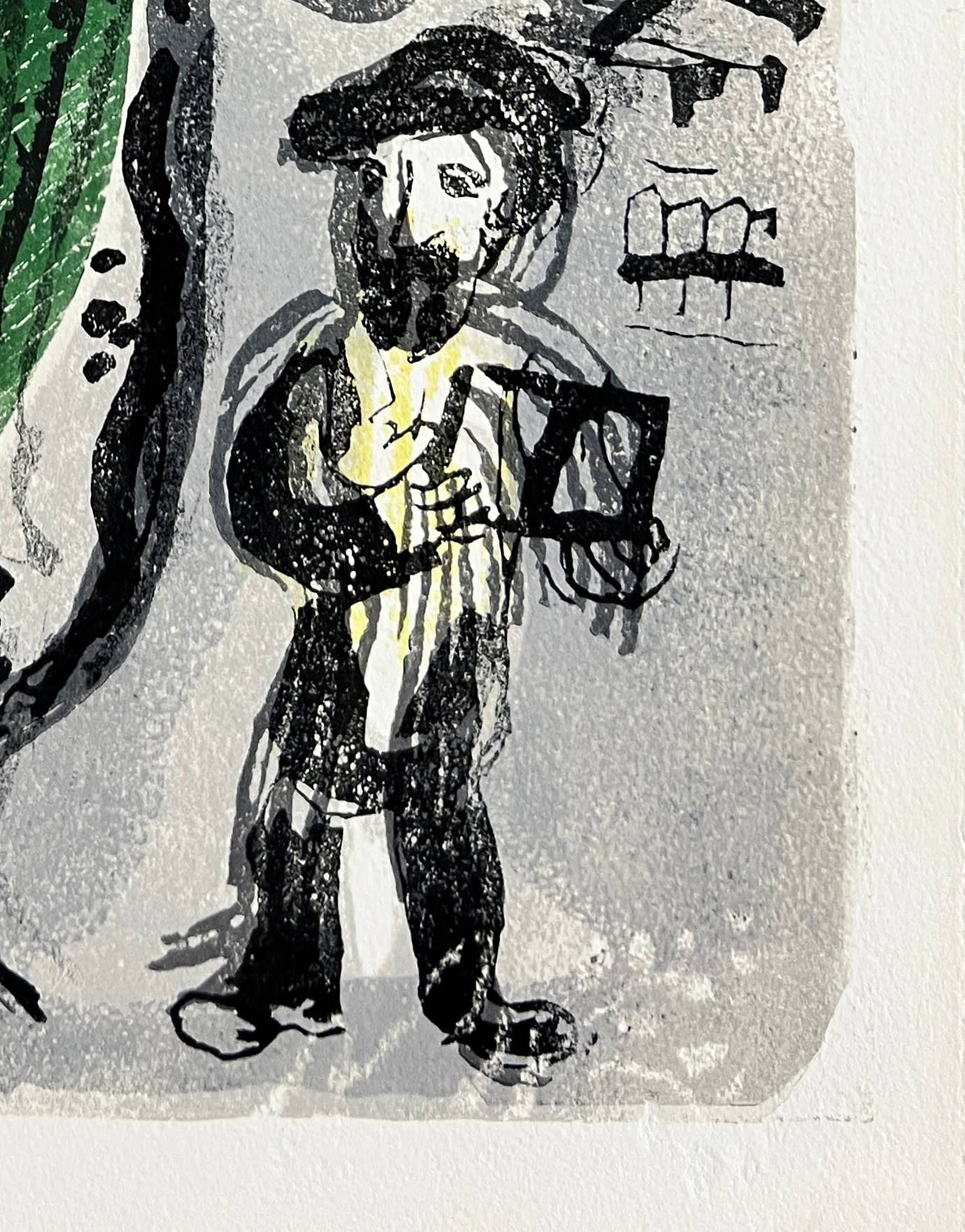 Marc Chagall - Poèmes, Planche XIII, 1968 - Image 6