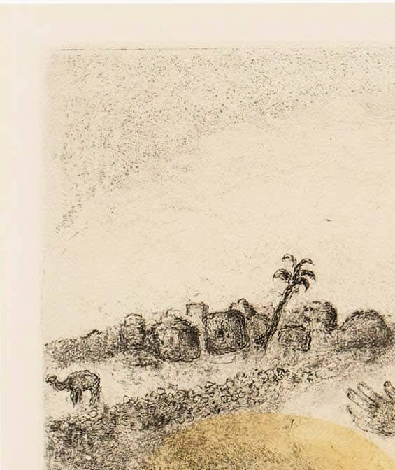 Marc Chagall - Elijah and the Widow of Sarepta, 1958 - Image 2