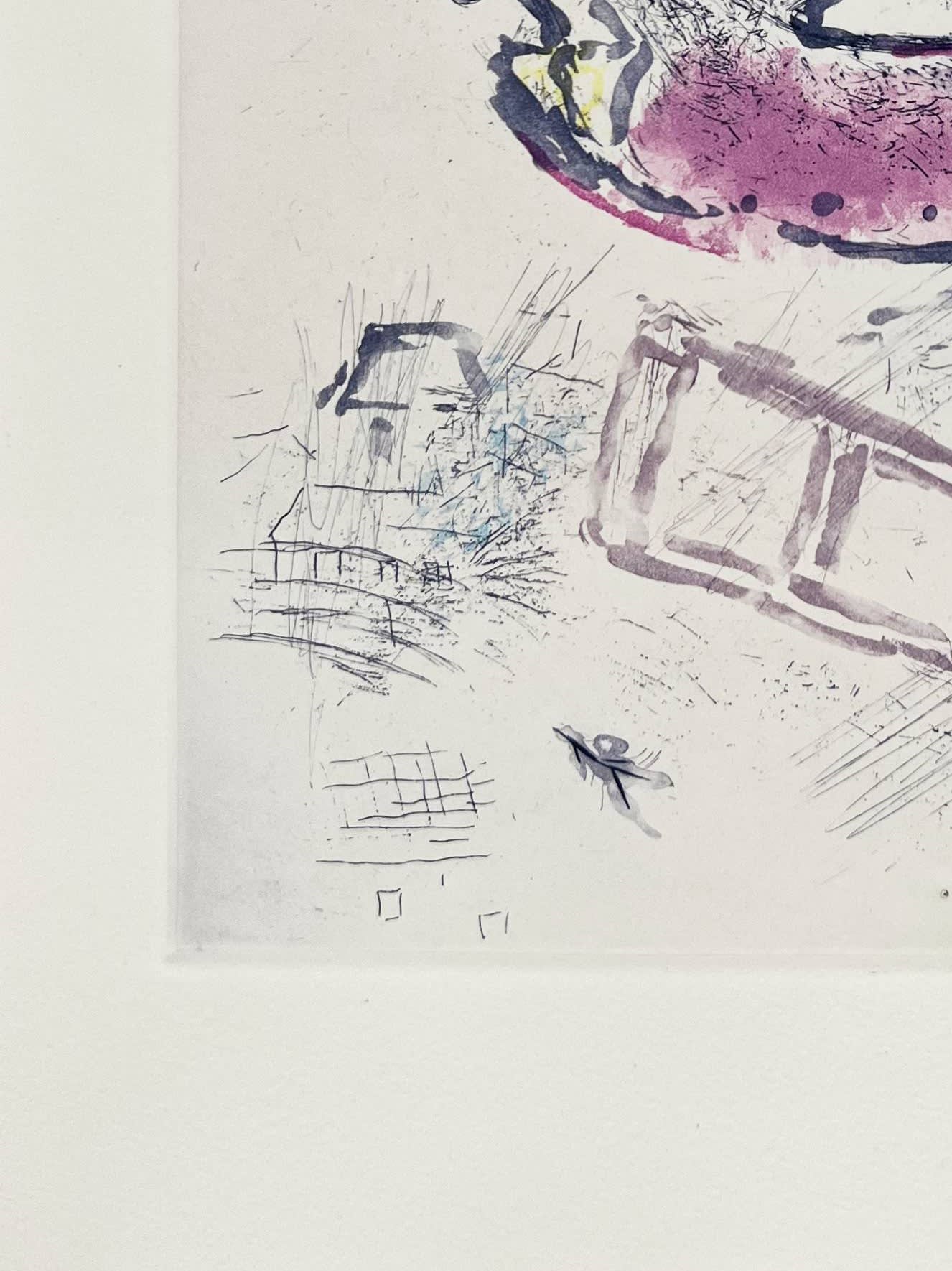 Marc Chagall - De Mauvais Sujets - Planche V, 1958 - Image 5