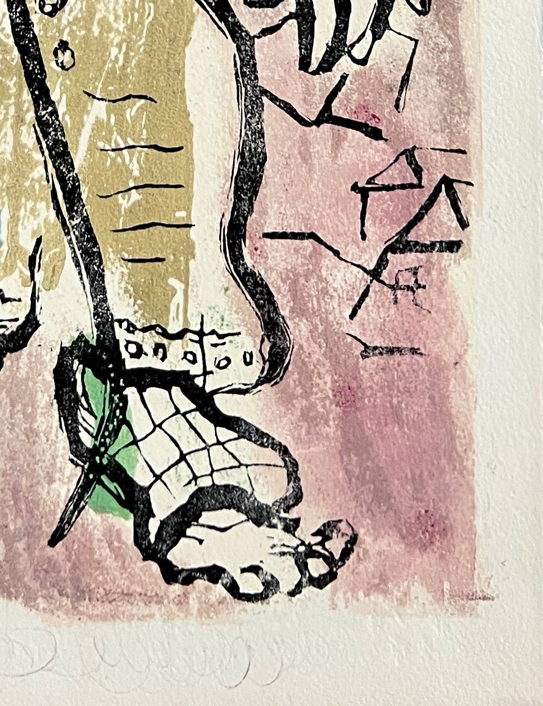 Marc Chagall - Poèmes, Planche XX, 1968 - Image 6