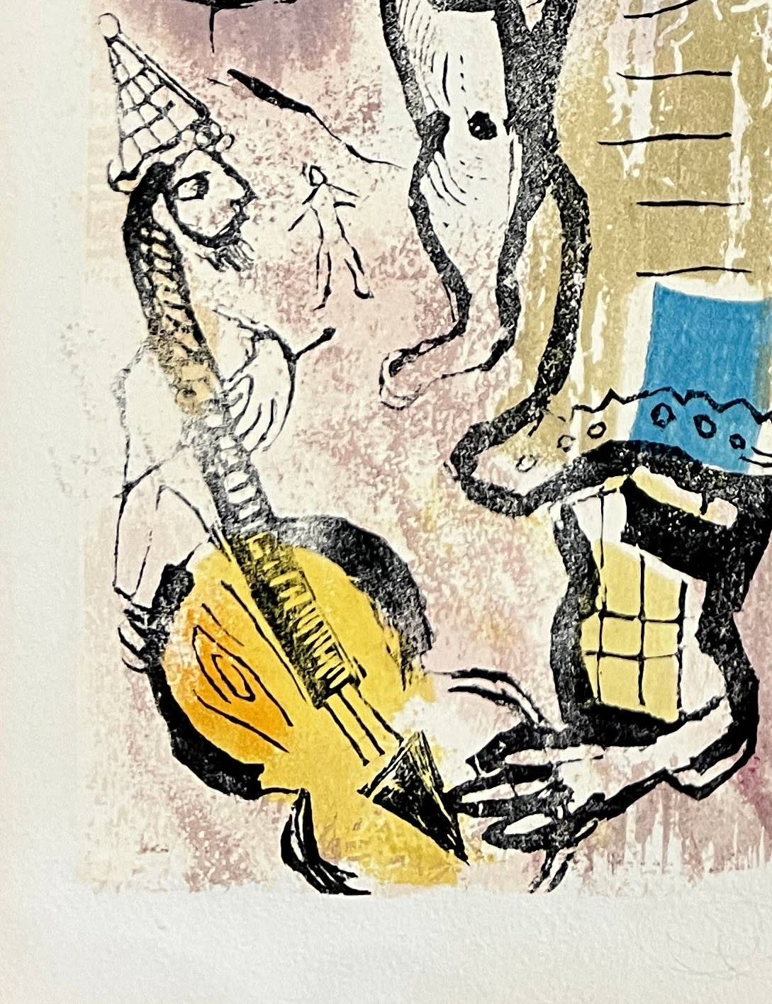 Marc Chagall - Poèmes, Planche XX, 1968 - Image 5