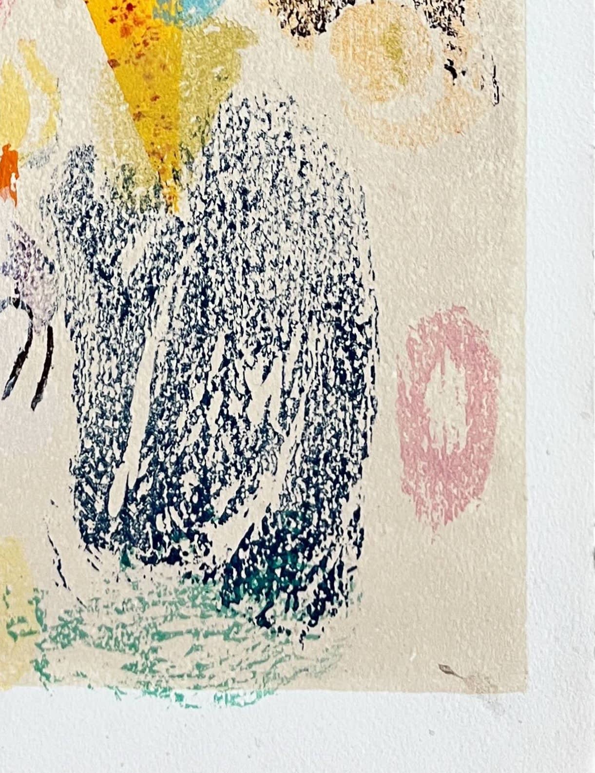 Marc Chagall - Poèmes, Planche XXII (trial proof), 1968 - Image 6