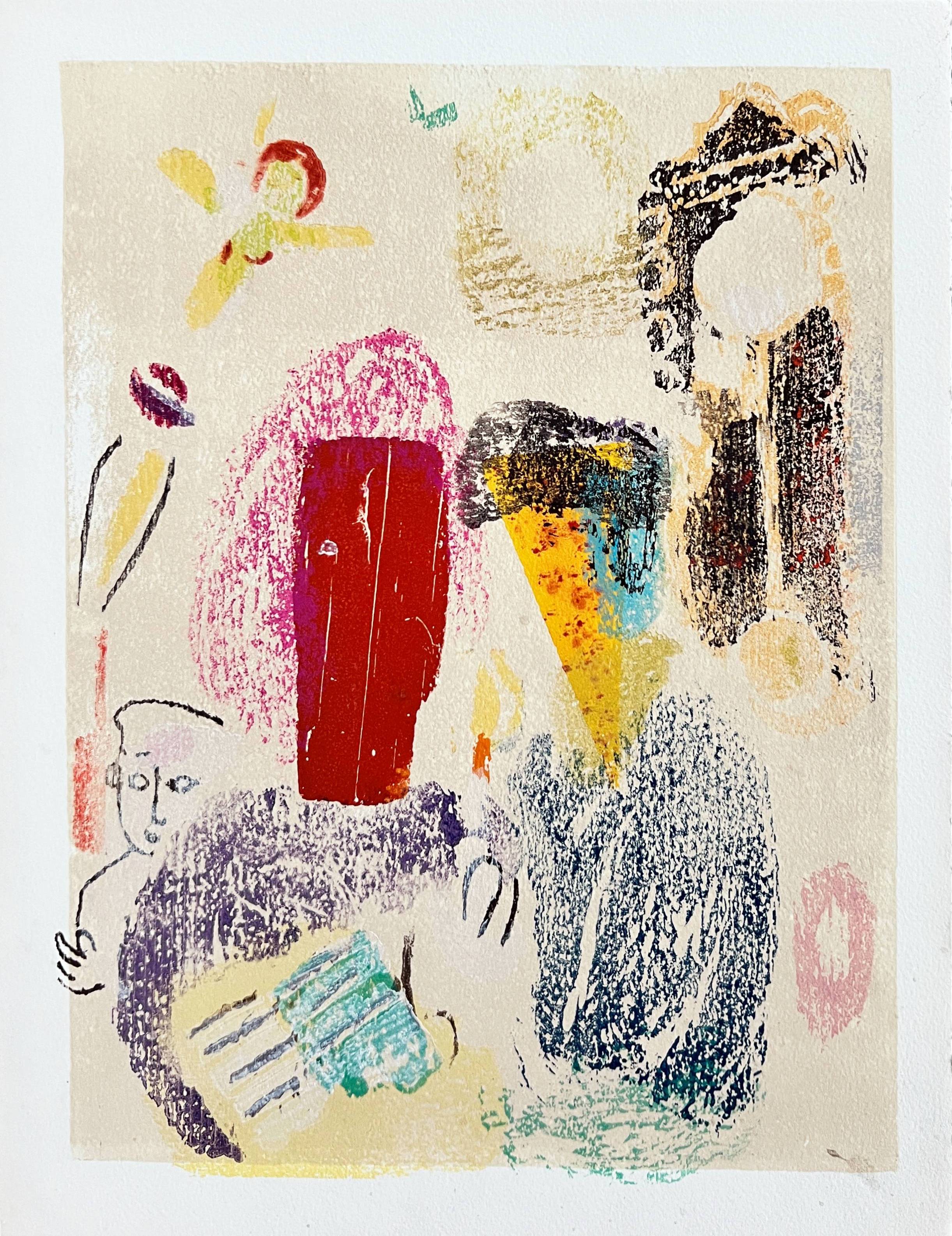 Marc Chagall - Poèmes, Planche XXII (trial proof), 1968 - Image 2