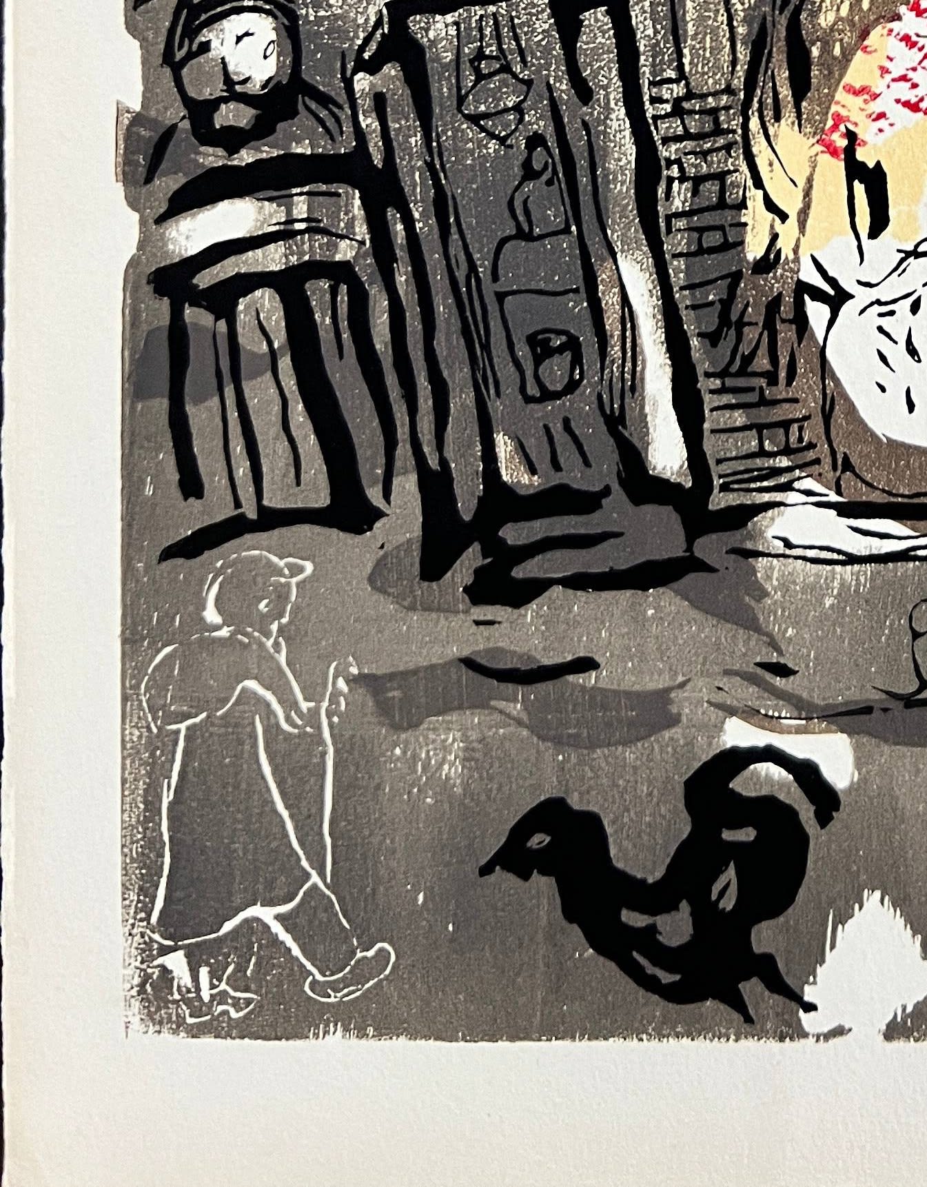 Marc Chagall - Poèmes, Planche VIII, 1968 - Image 5