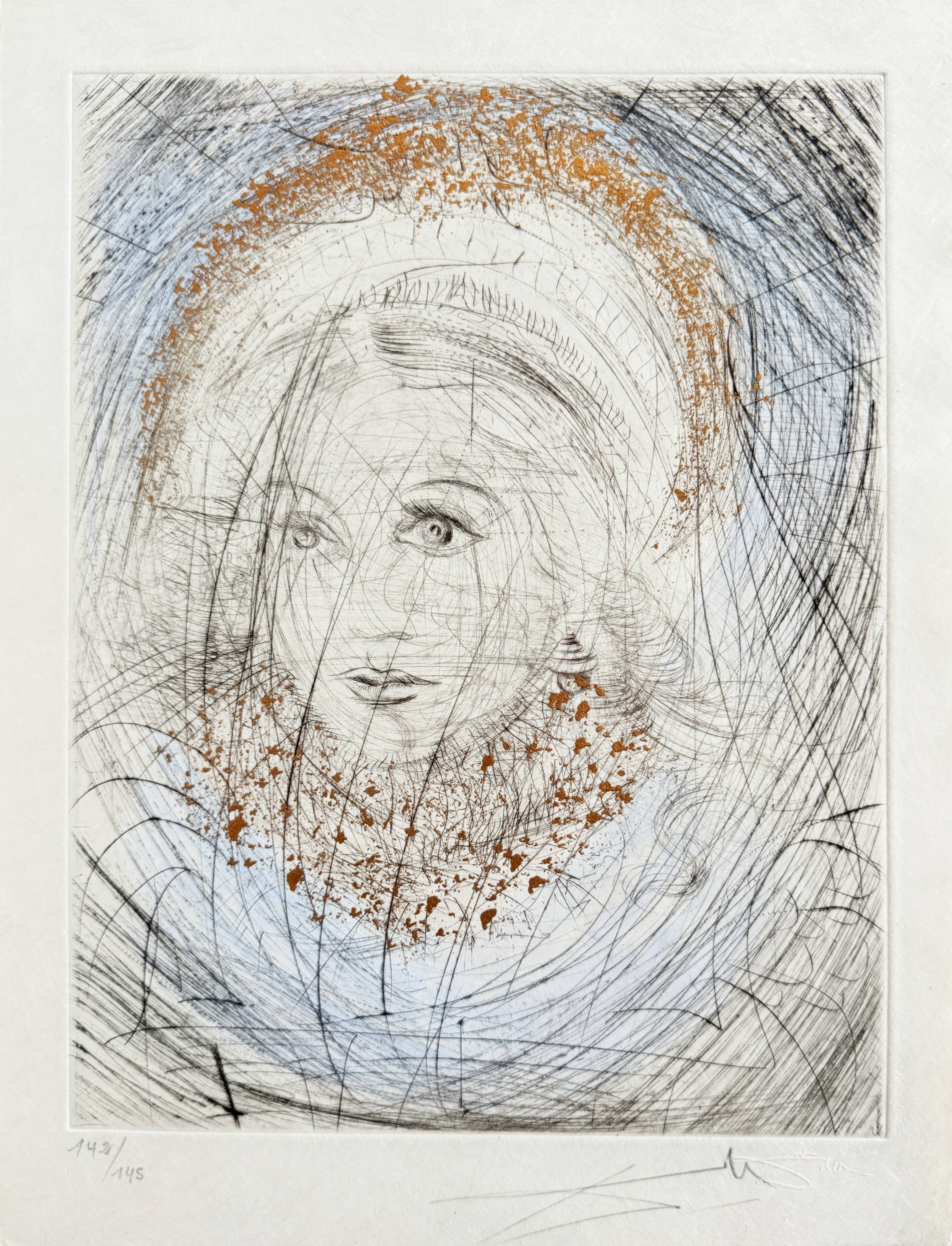 Salvador Dali - Portrait de Marguerite (Portrait of Marguerite), 1969