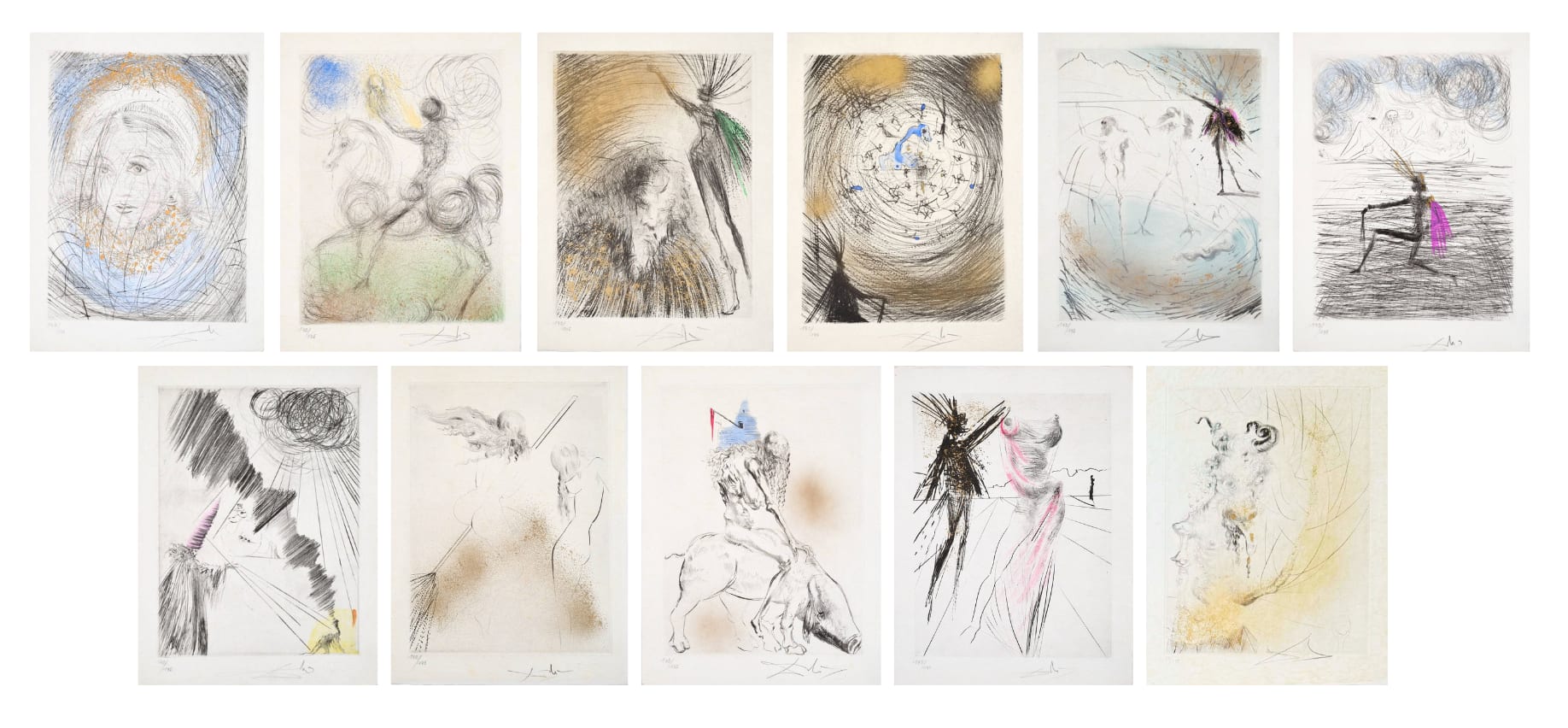 Salvador Dali - Faust (Walpurgis Night), 1969