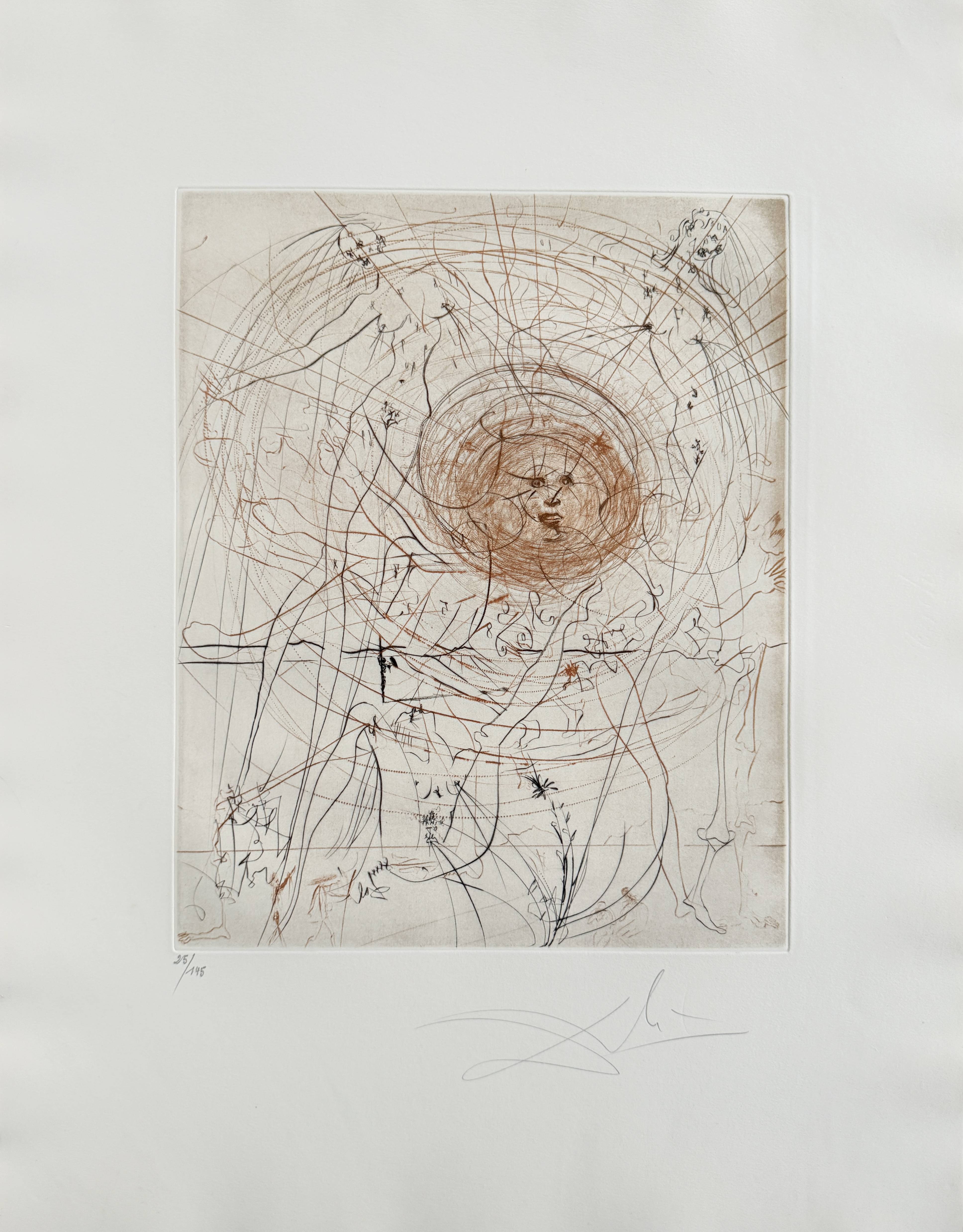 Salvador Dali - Le Soleil (The Sun), 1969