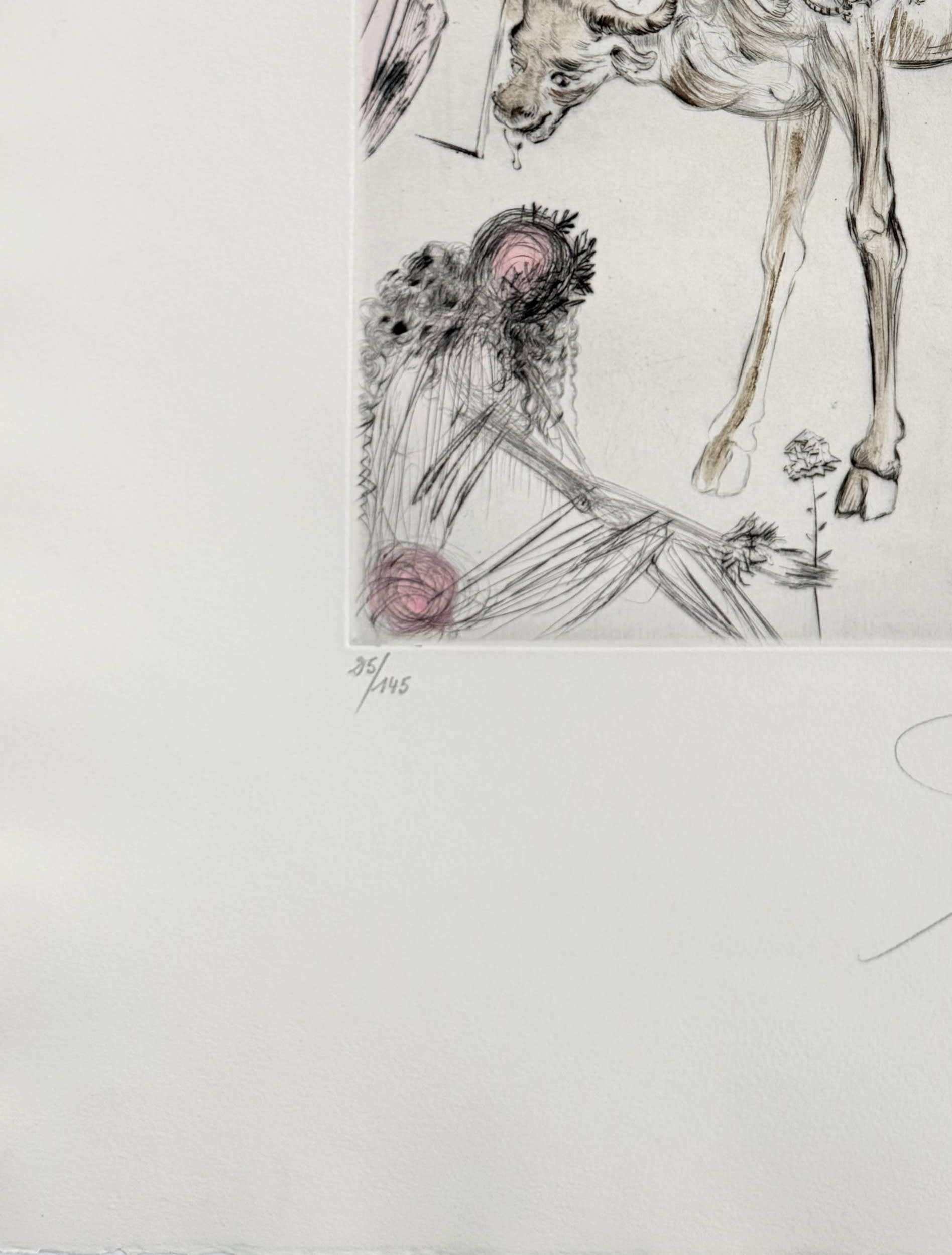 Salvador Dali - La Vache sacrée (The Sacred Cow), 1969 - Image 5