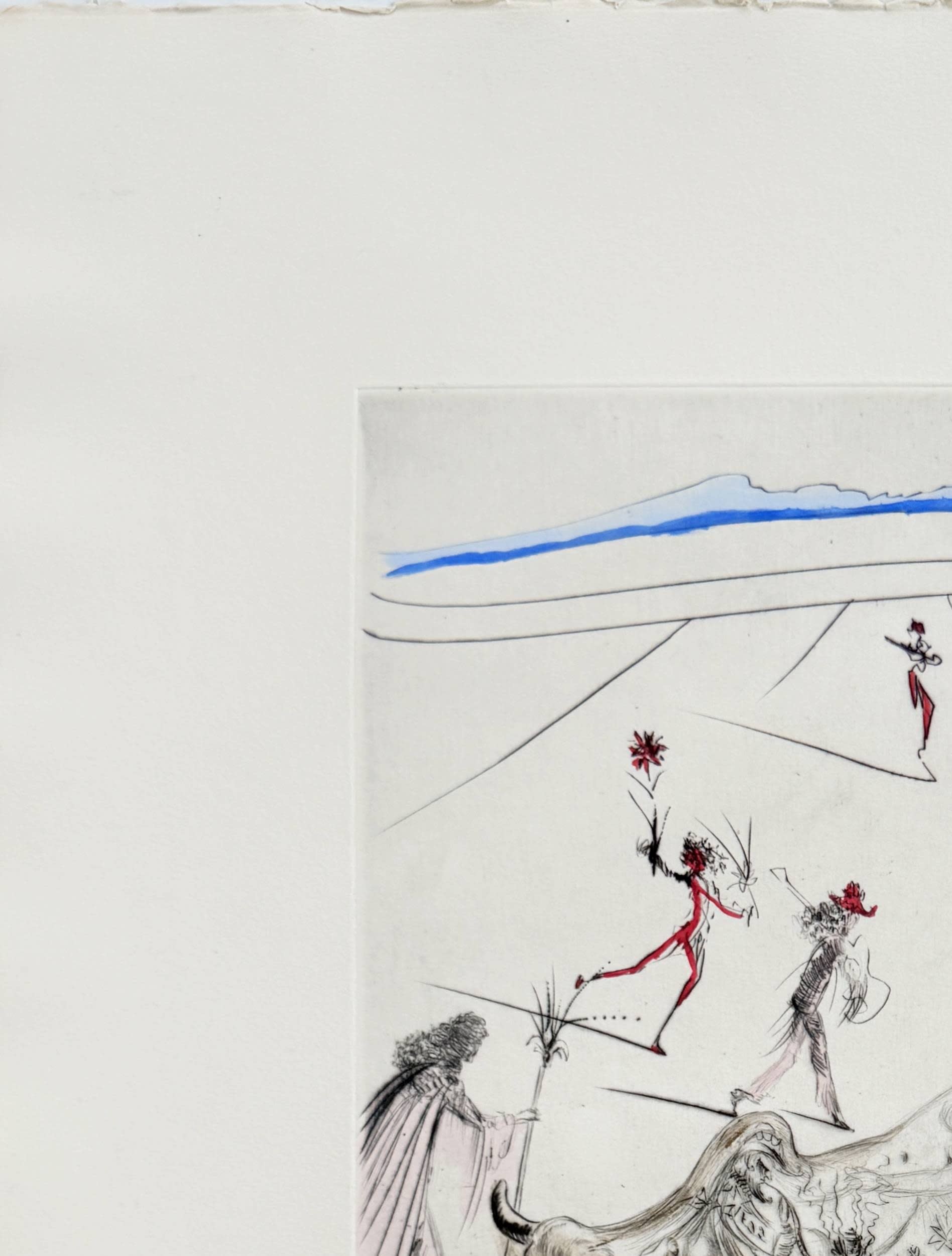 Salvador Dali - La Vache sacrée (The Sacred Cow), 1969 - Image 3