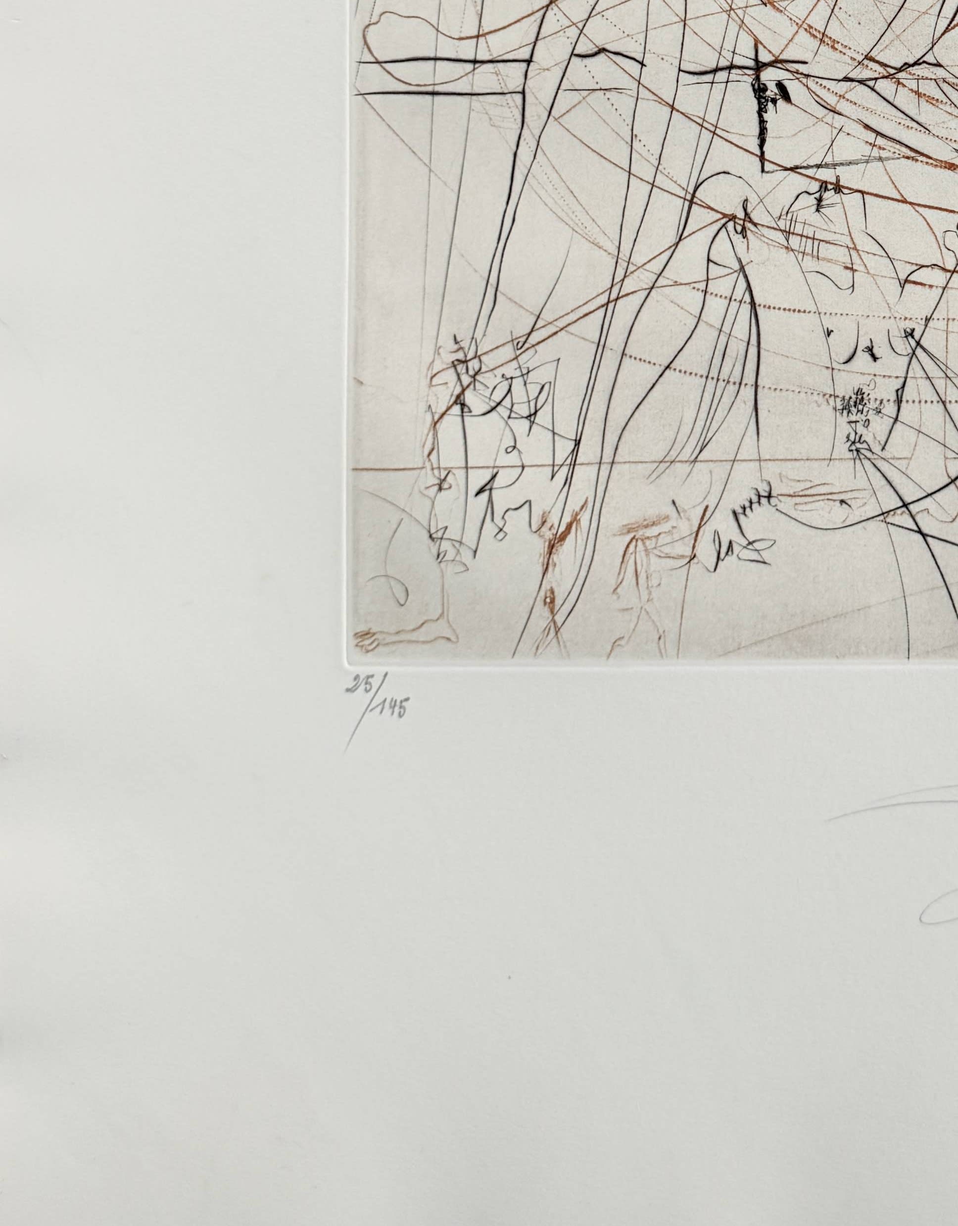 Salvador Dali - Le Soleil (The Sun), 1969 - Image 5