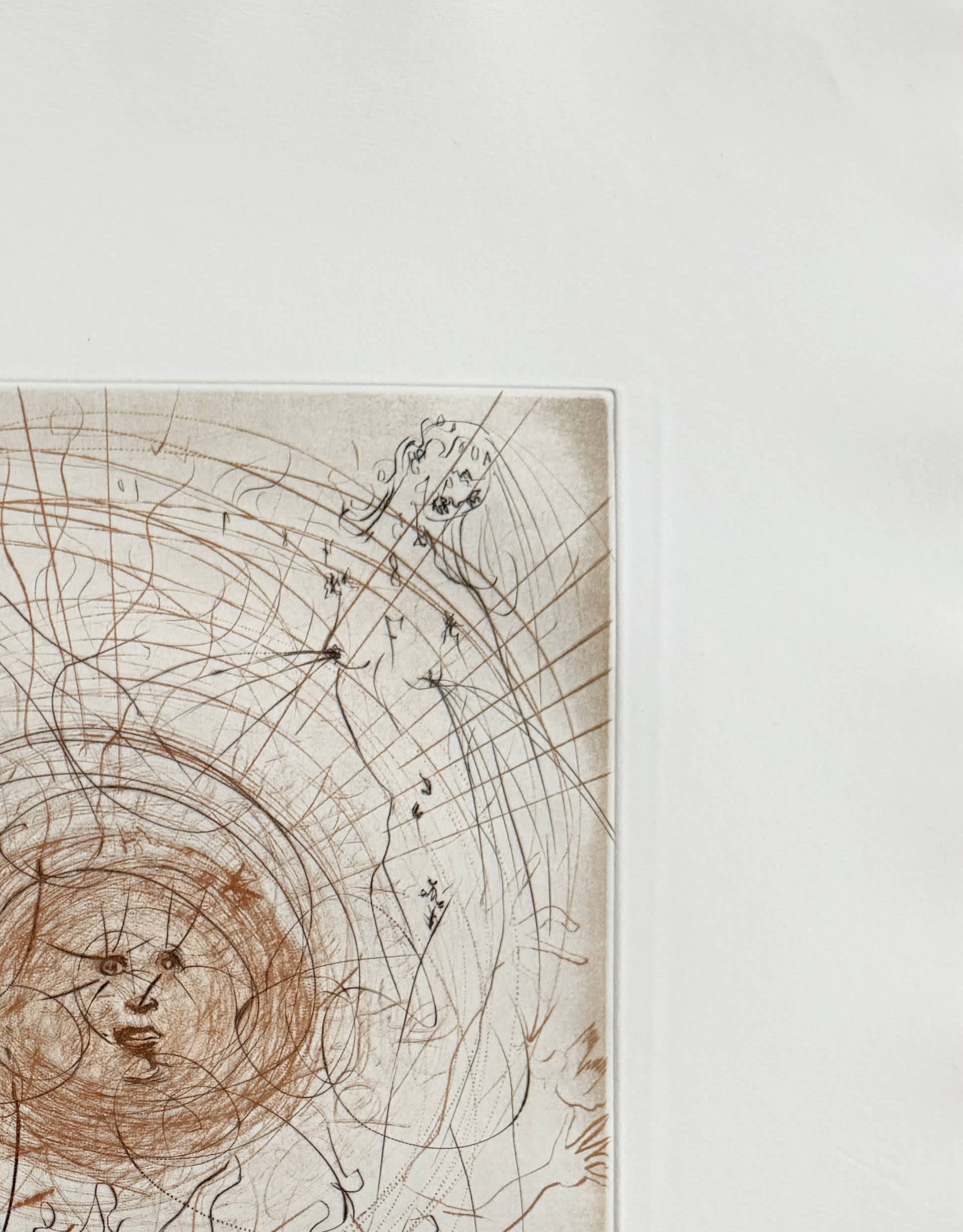 Salvador Dali - Le Soleil (The Sun), 1969 - Image 4