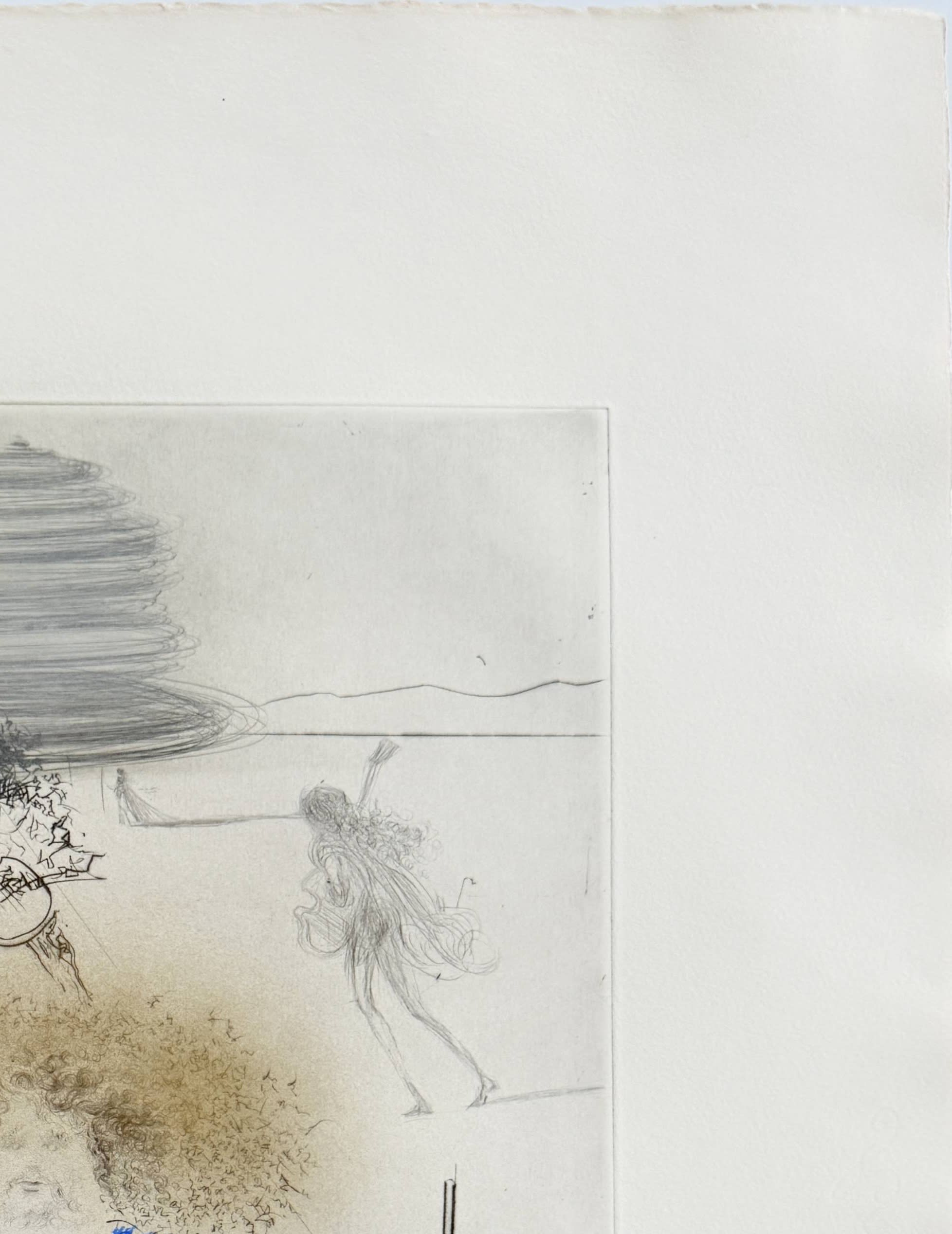 Salvador Dali - Le Vieil Hippy (The Old Hippy), 1969 - Image 4