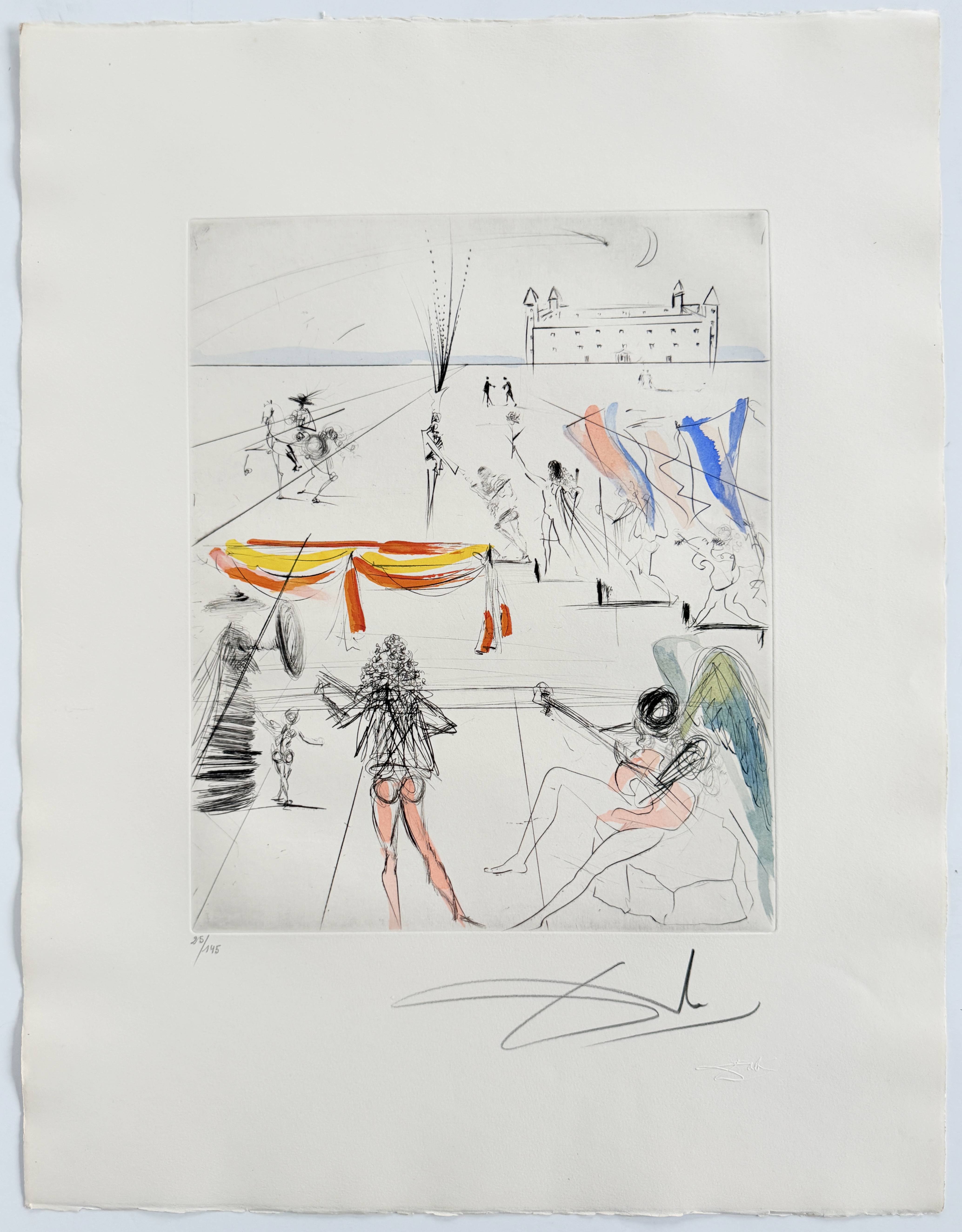 Salvador Dali - St Jacques de Compostelle (Santiago de Compostela), 1969 - Image 7